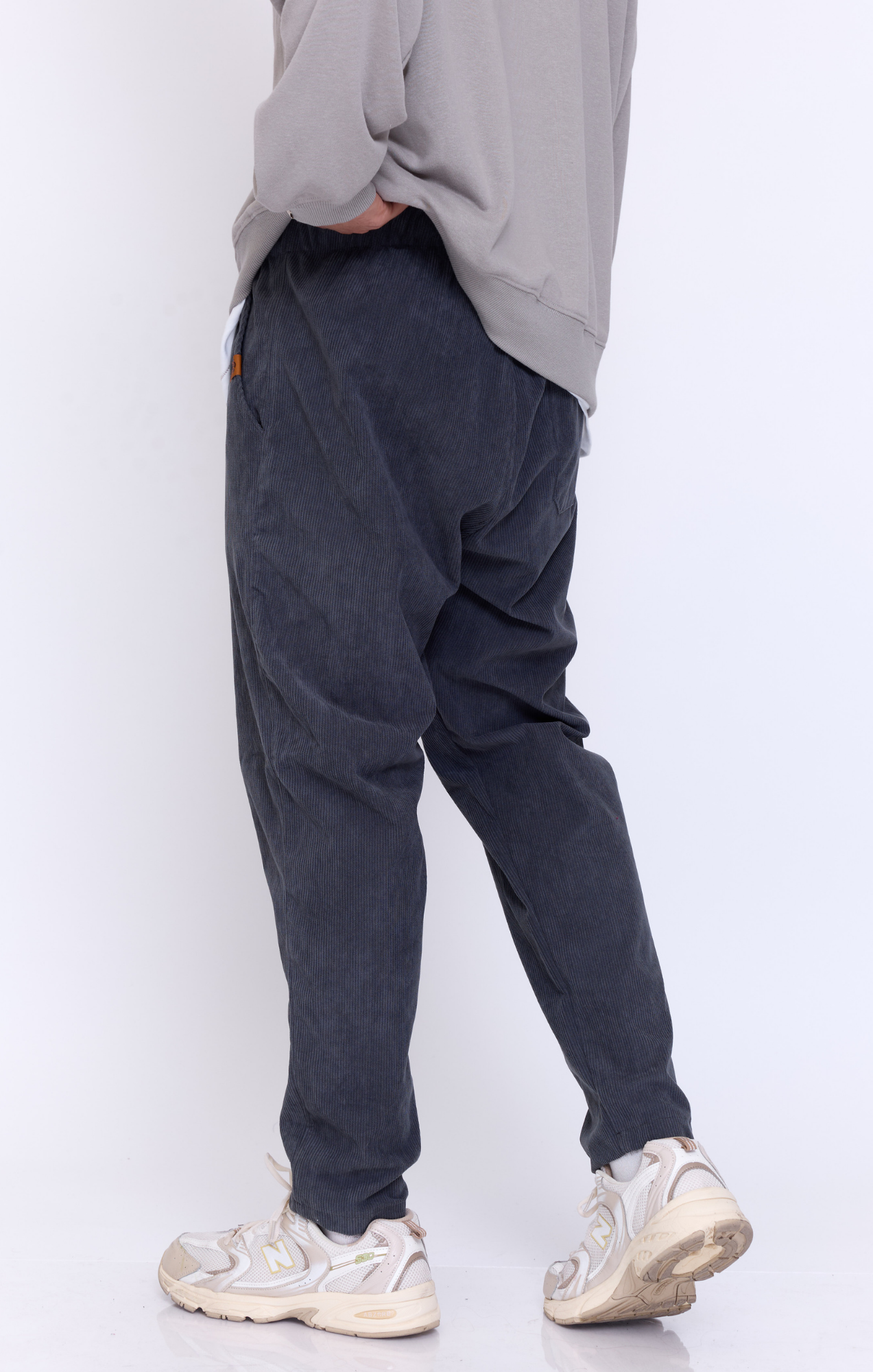 Dark Gray- Corduroy Long Pants