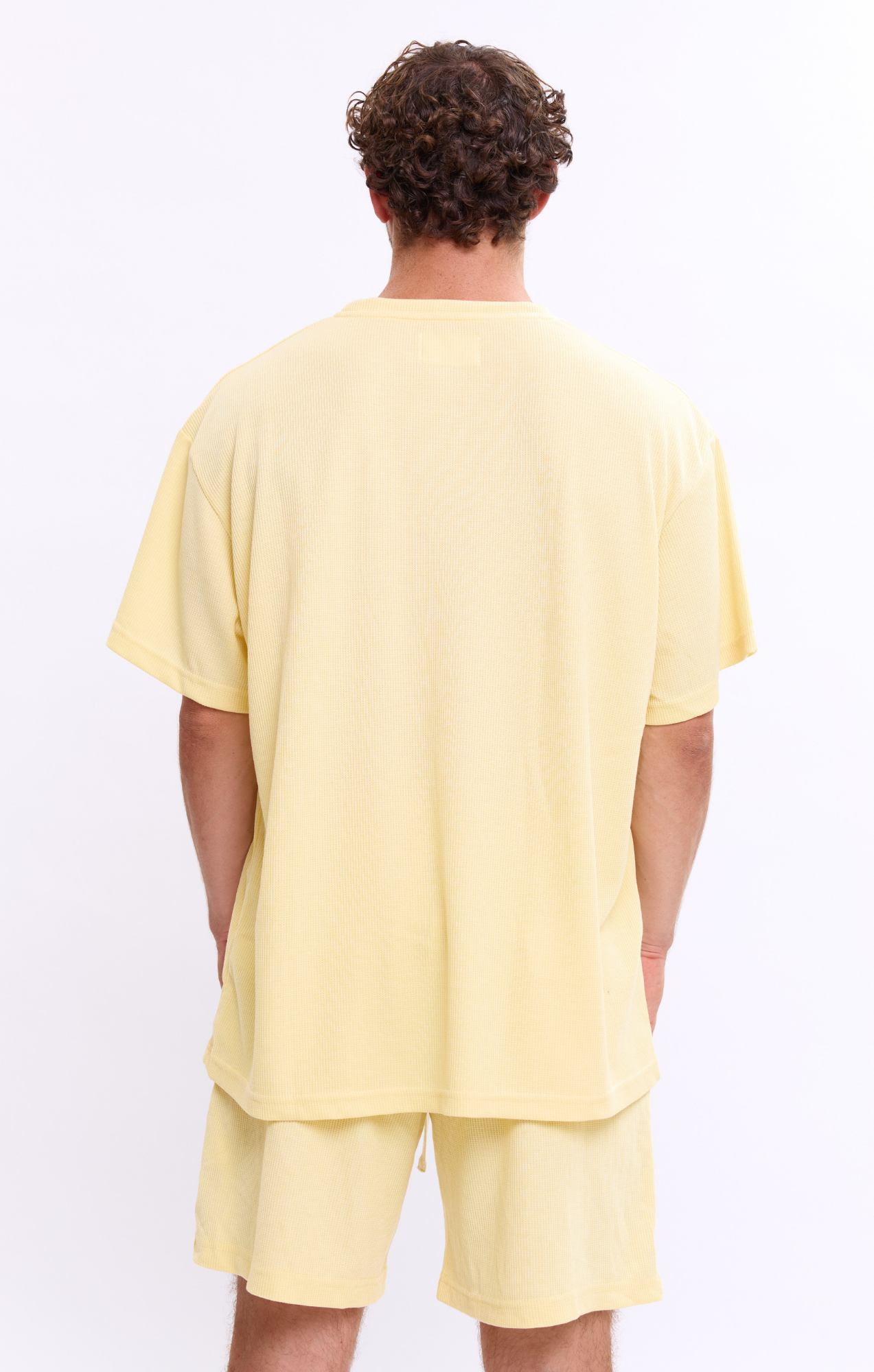 Yellow - Waffle T-Shirt