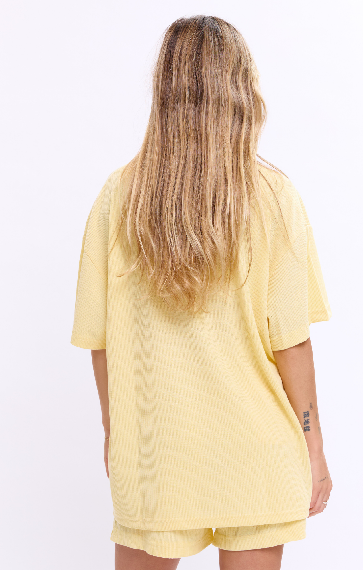 Yellow - Waffle T-Shirt