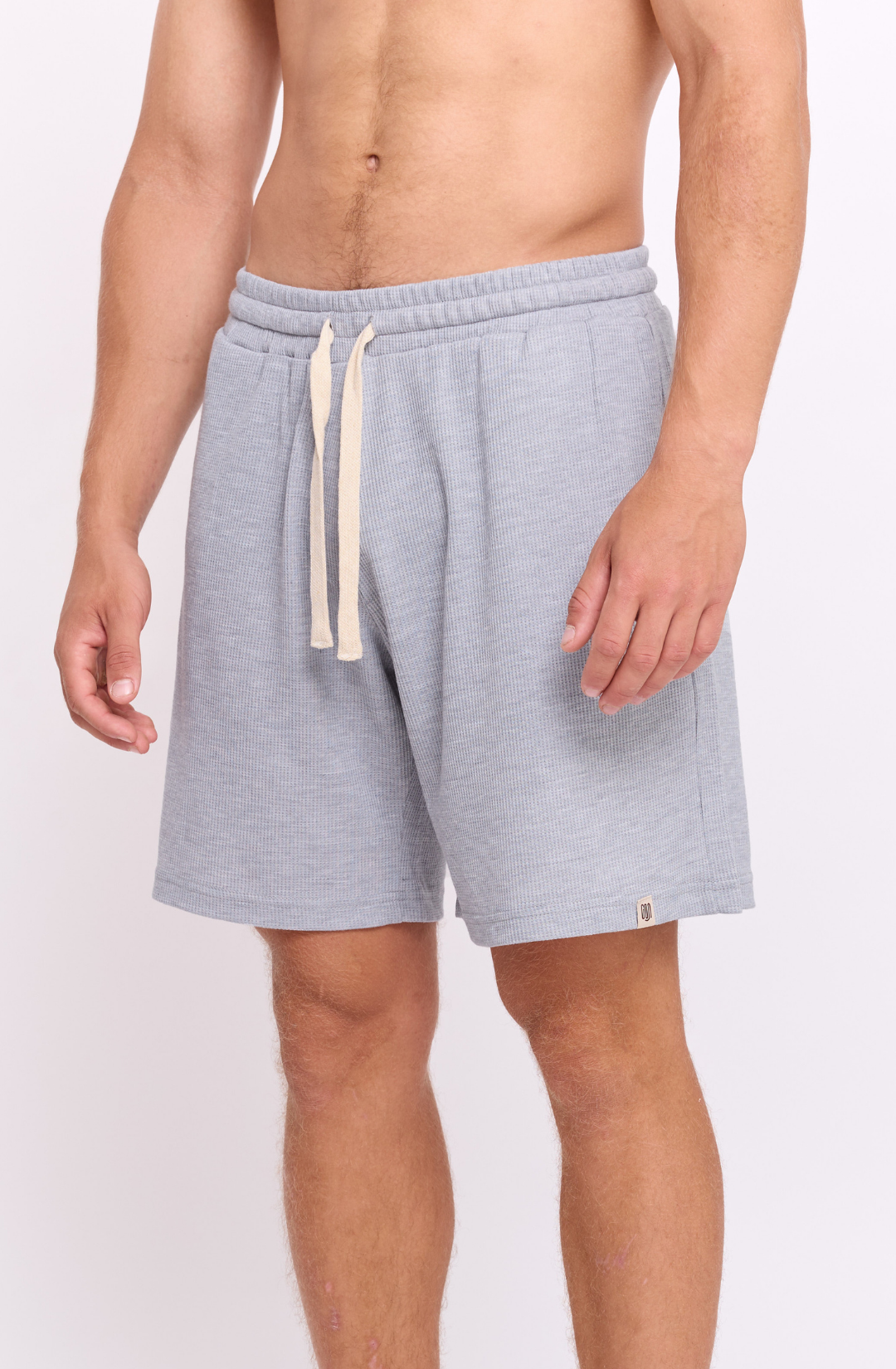 Gray - Waffle Shorts