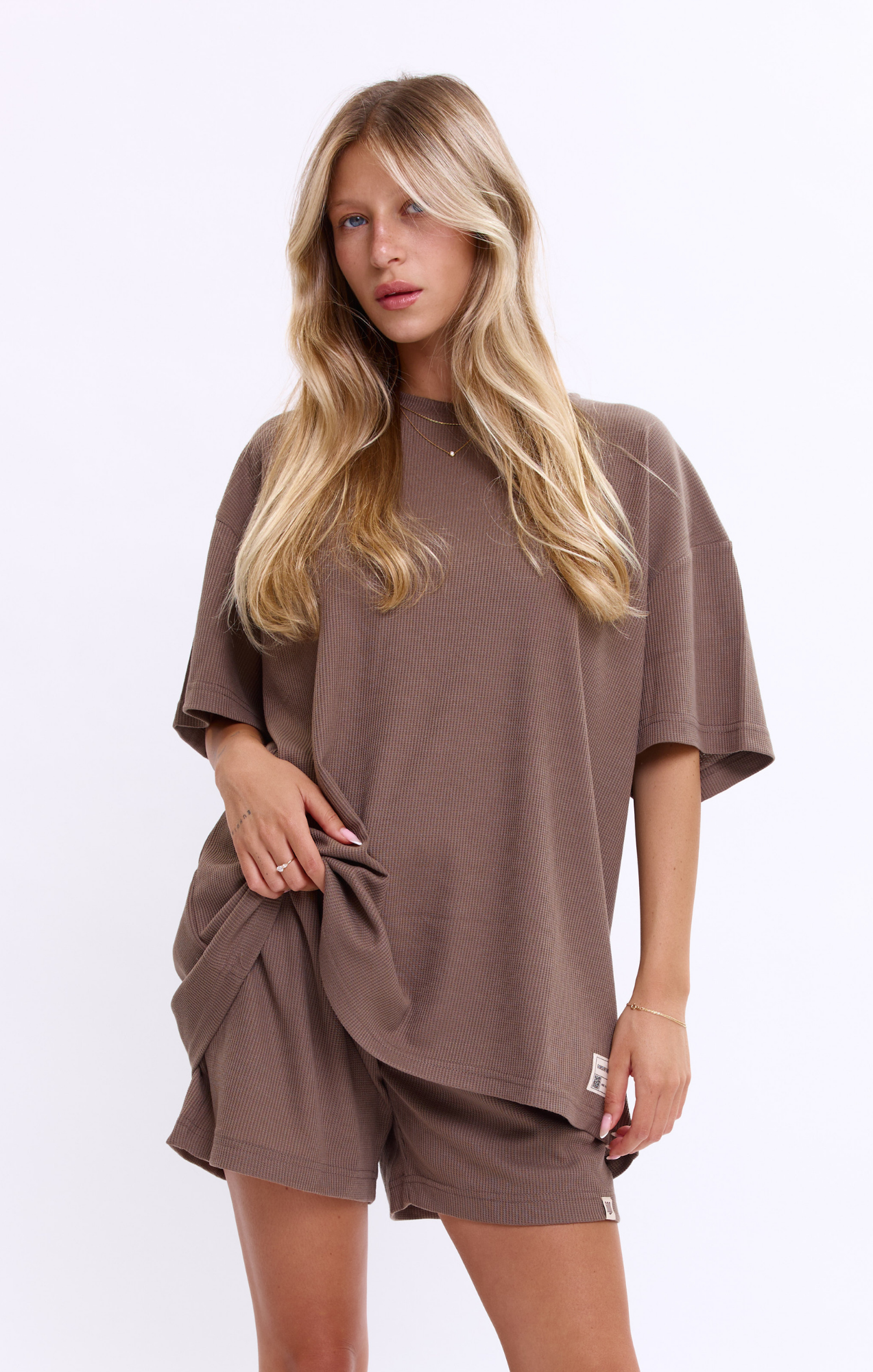 Moka - Waffle T-Shirt