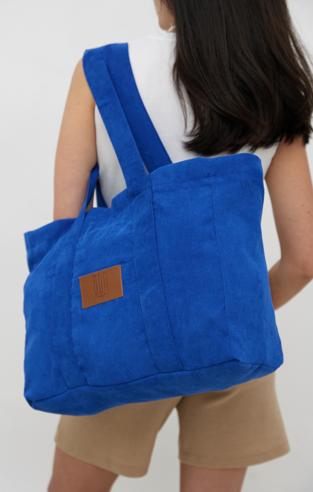 Crazy Blue - Corduroy Bag