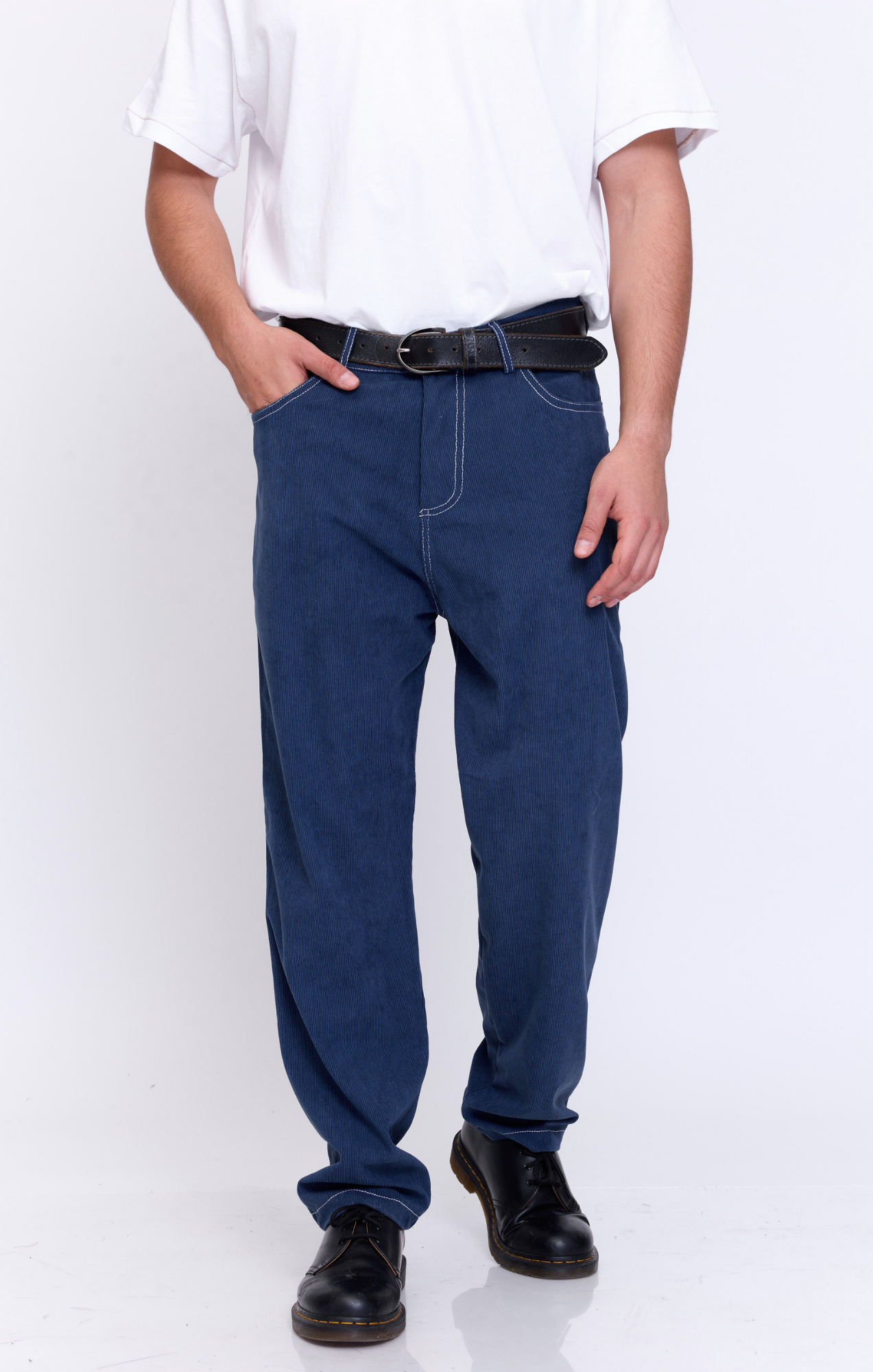 Baggy Jeans - corduroy long pants