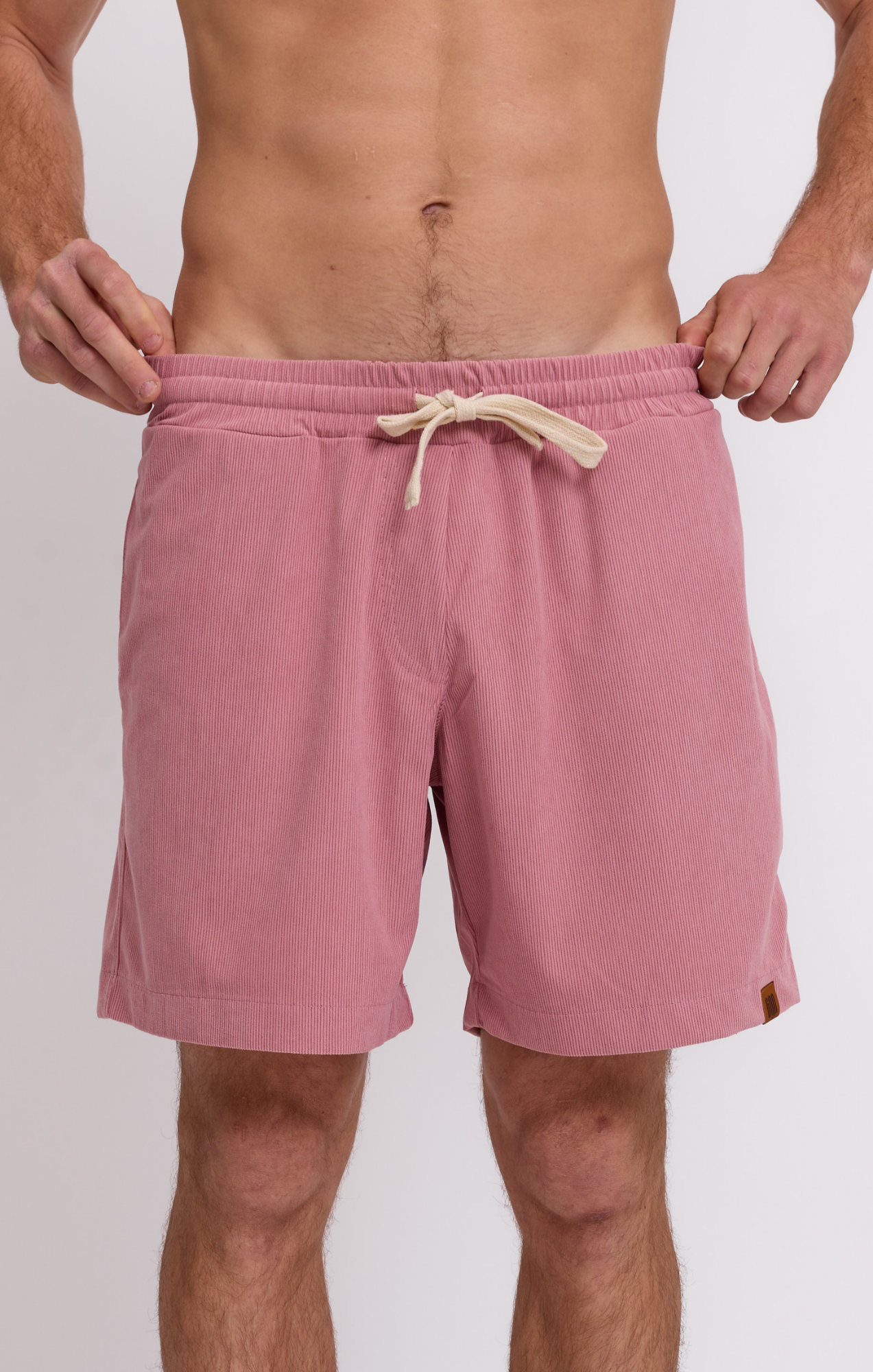 Pink - Corduroy Shorts