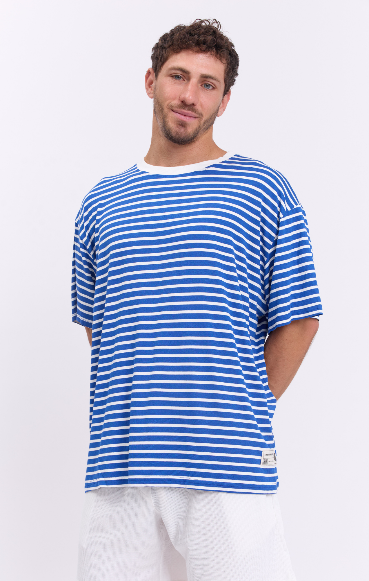 Blue Stripes - Oversize T-Shirt