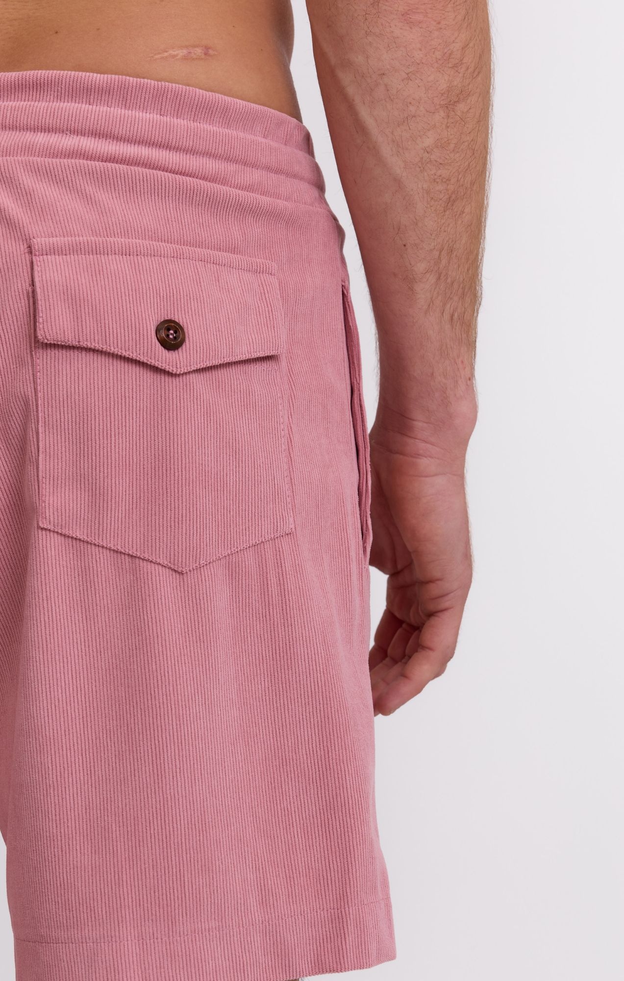 Pink - Corduroy Shorts