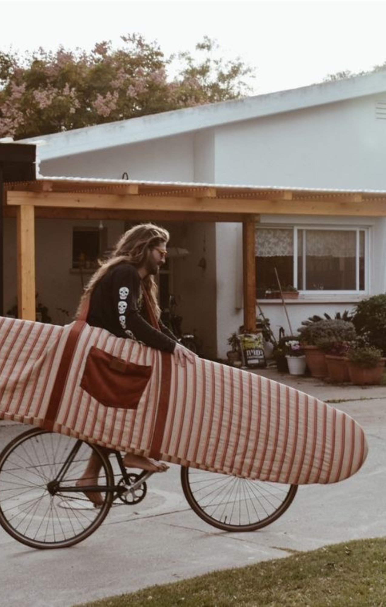 Hamra Stripes- Surfboard Bag