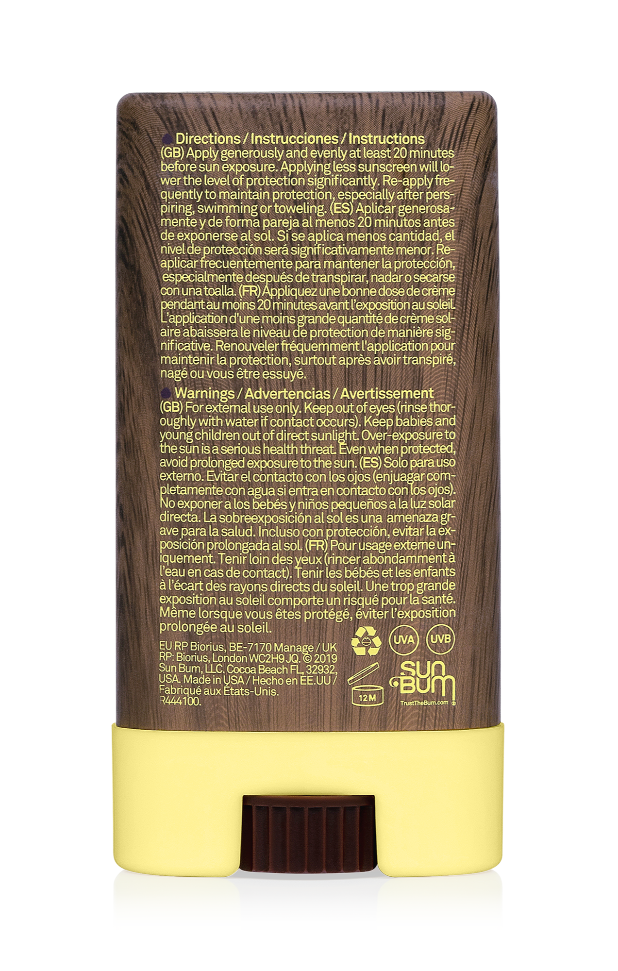 SUN BUN Original SPF 30 Sunscreen Face Stick