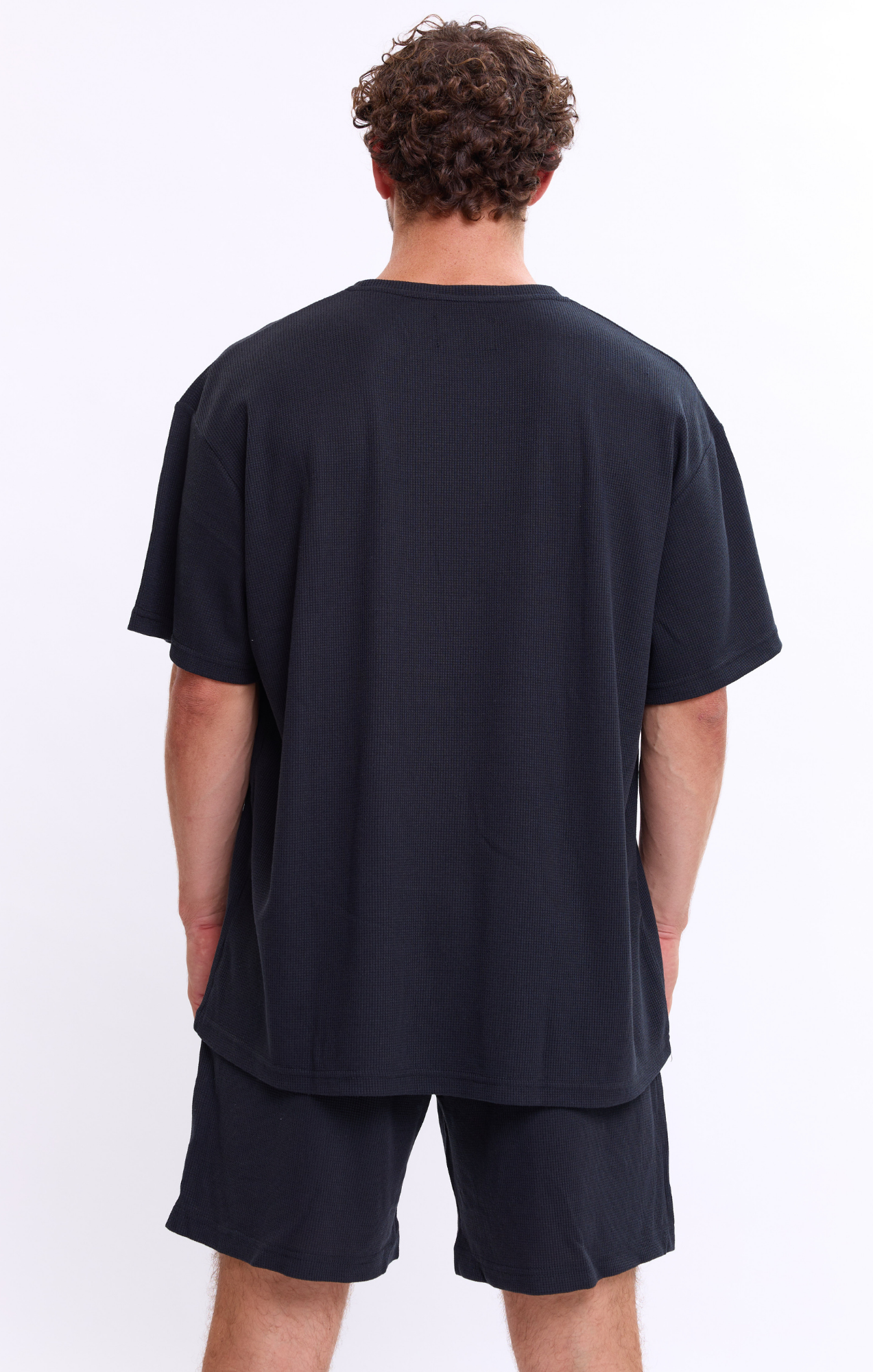 Black - Waffle T-Shirt