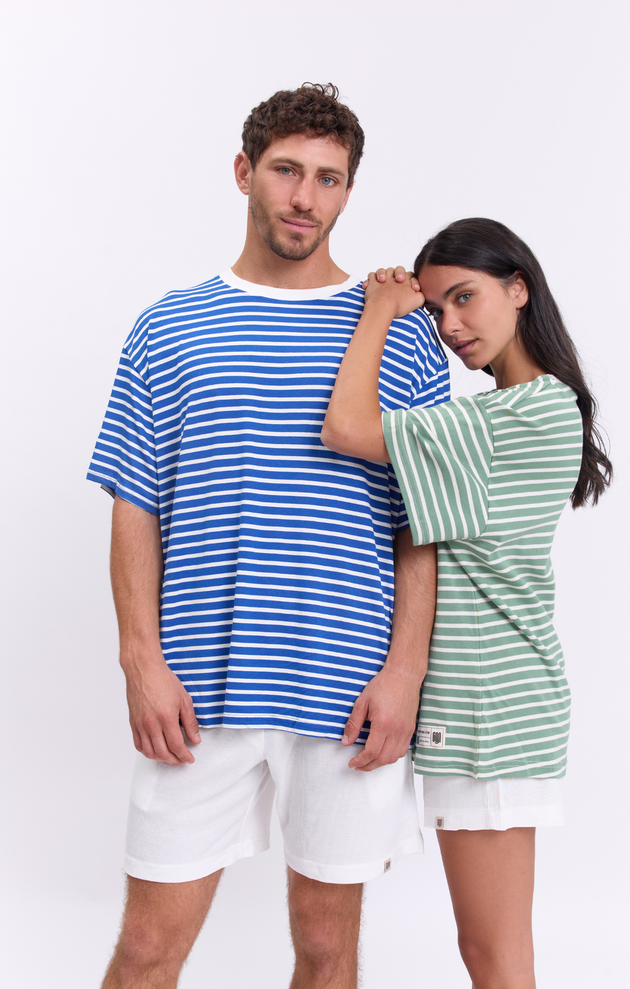 Blue Stripes - Oversize T-Shirt