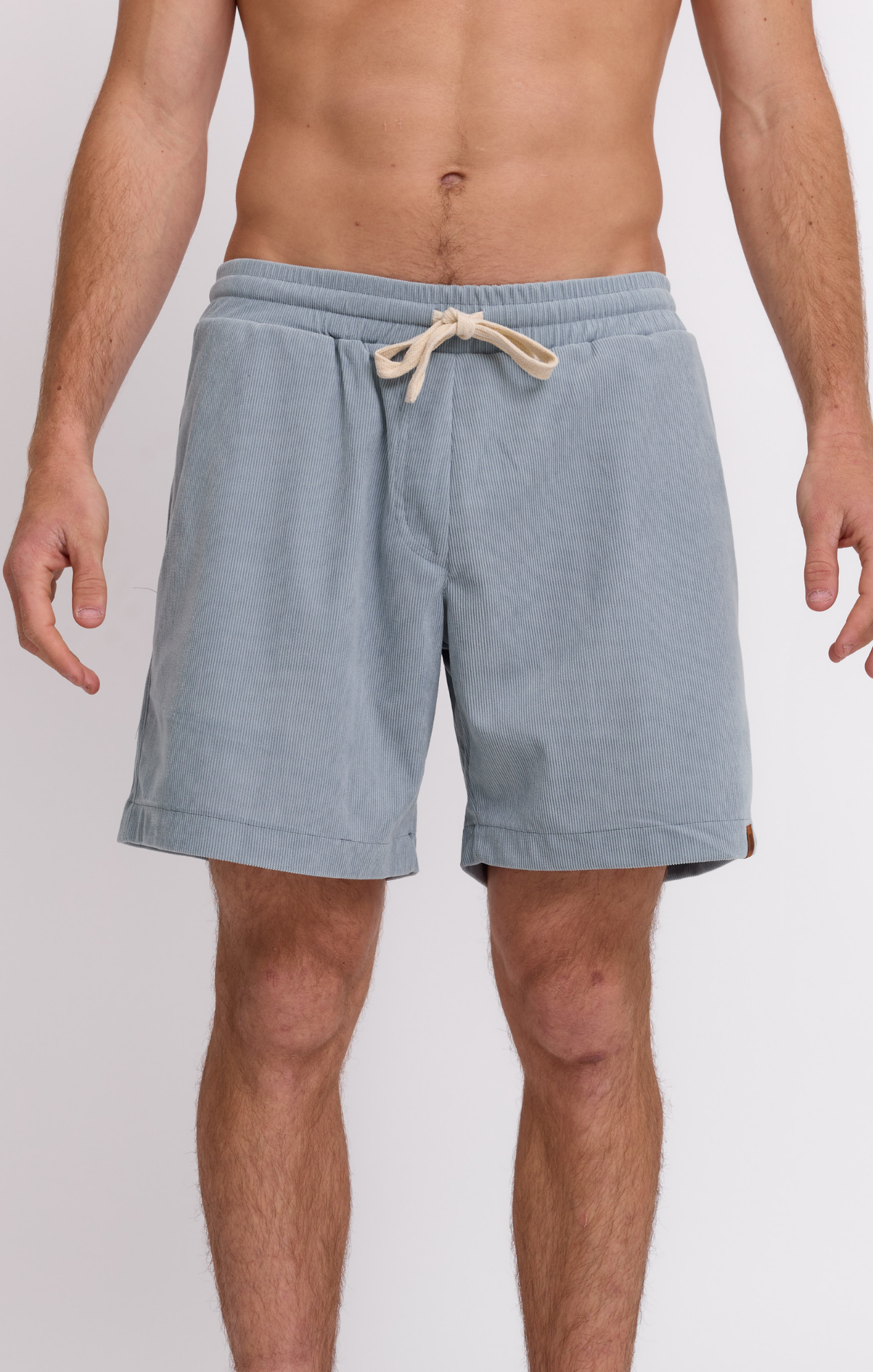 Light Blue - Corduroy Shorts