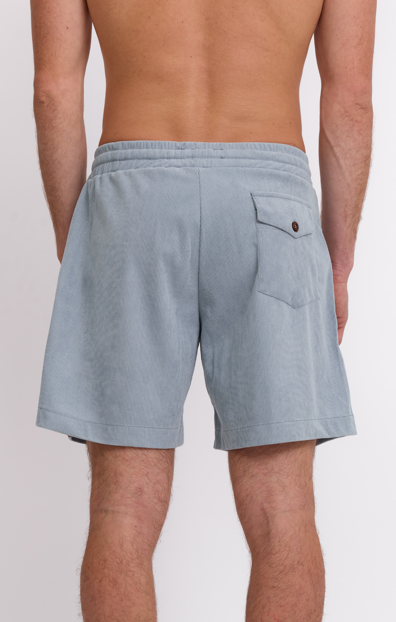 Light Blue - Corduroy Shorts