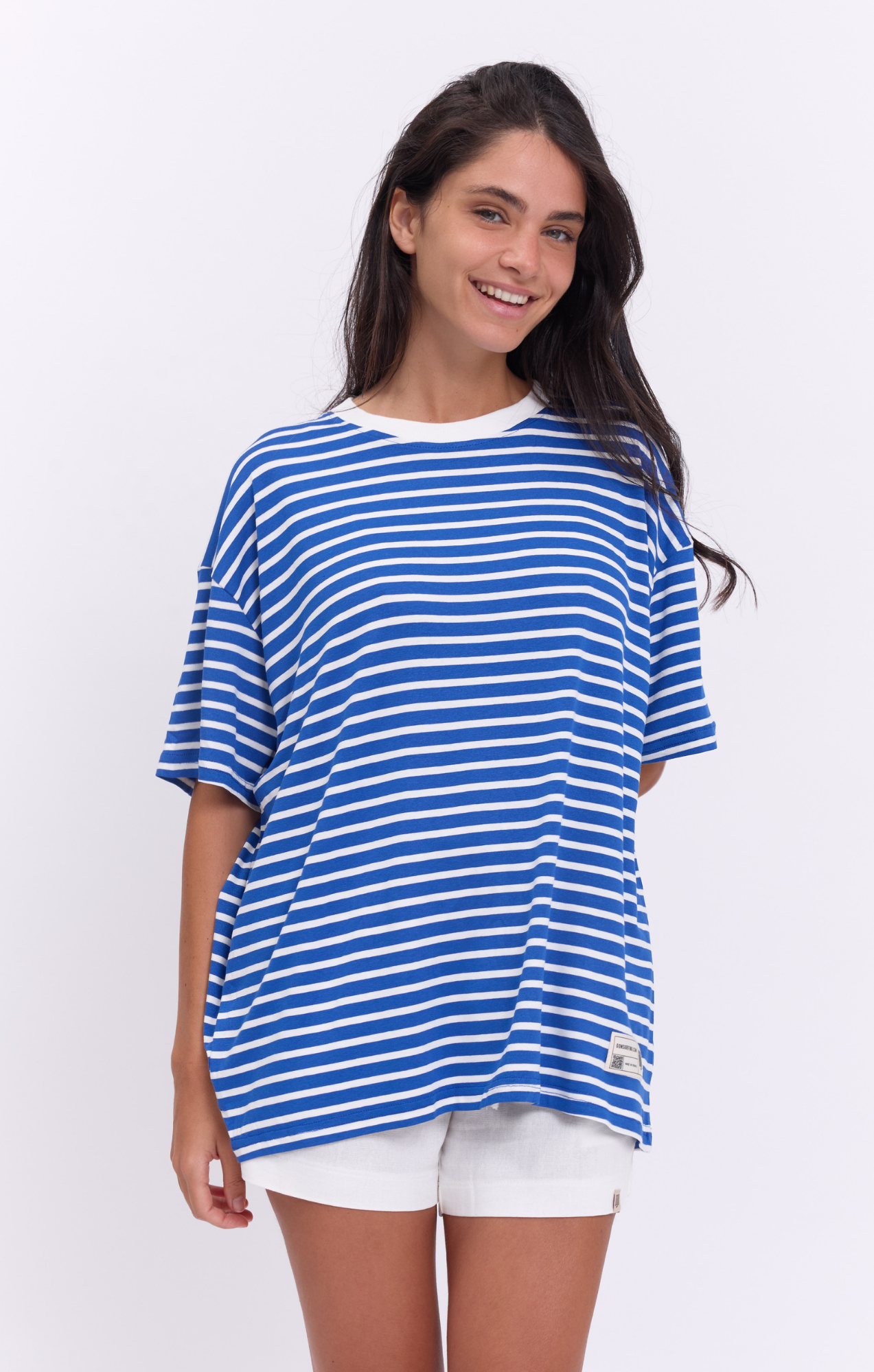 Blue Stripes - Oversize T-Shirt