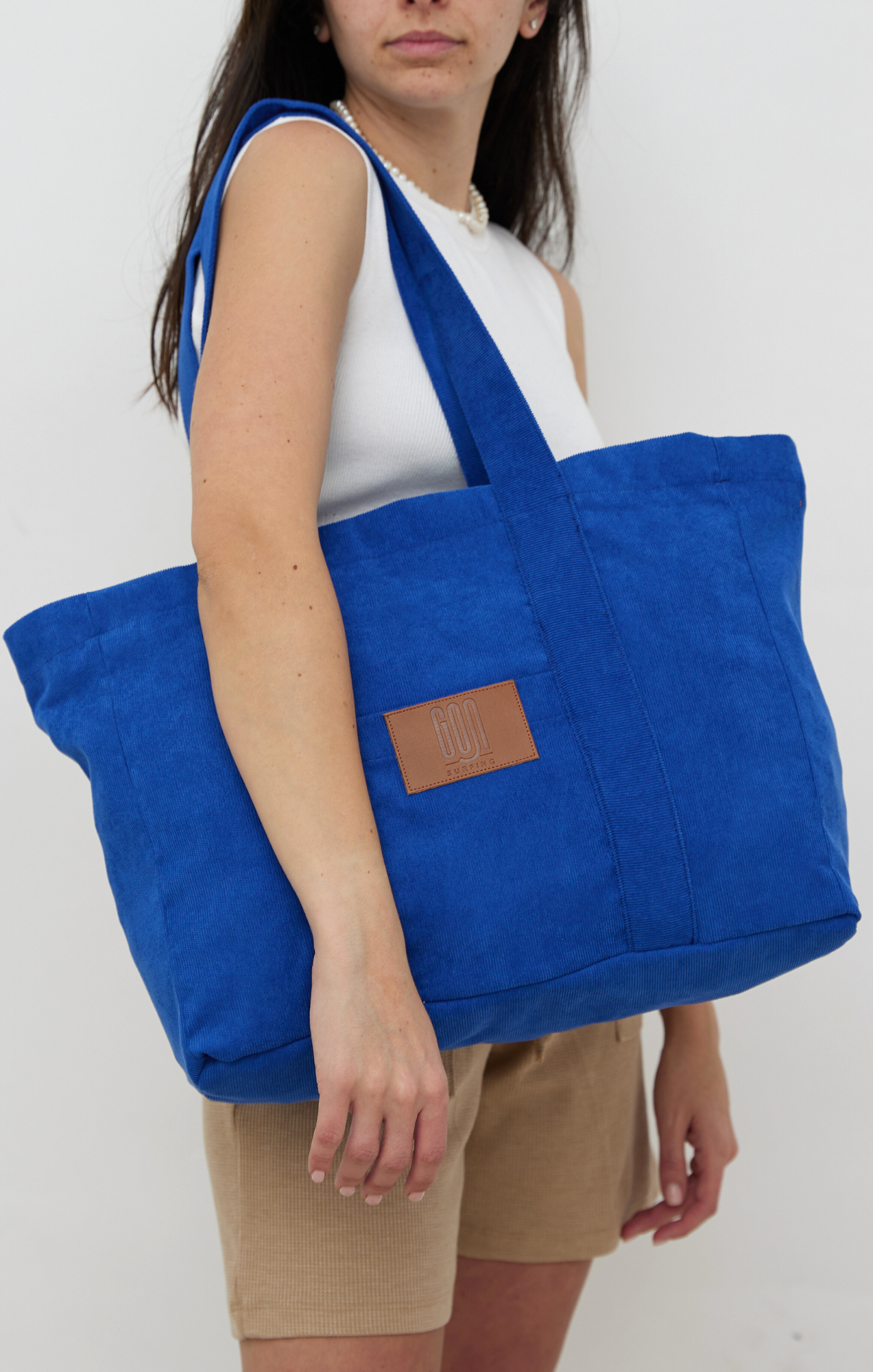 Crazy Blue - Corduroy Bag