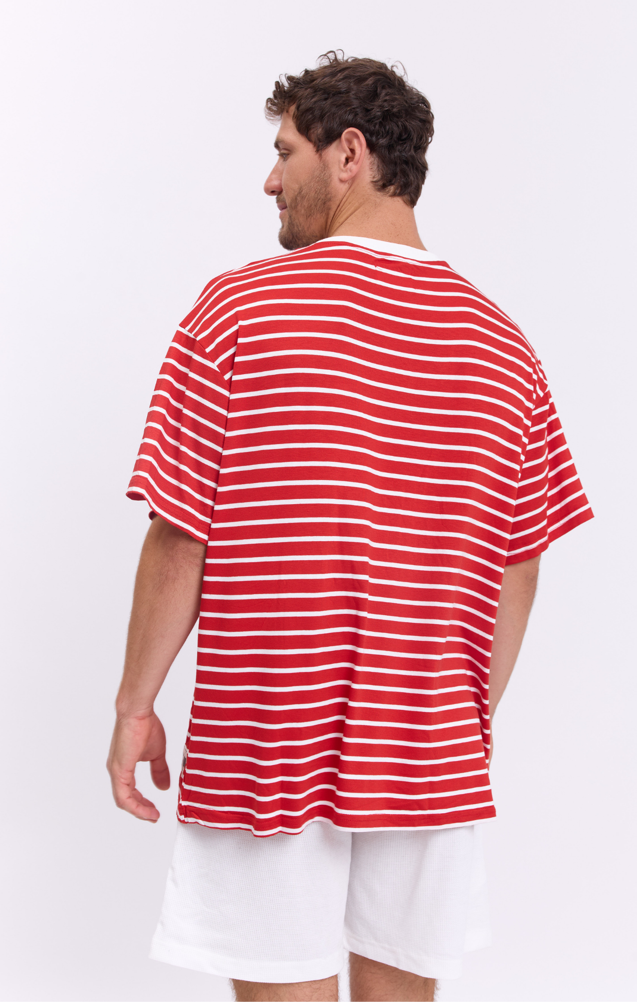 Red Stripes - Oversize T-Shirt