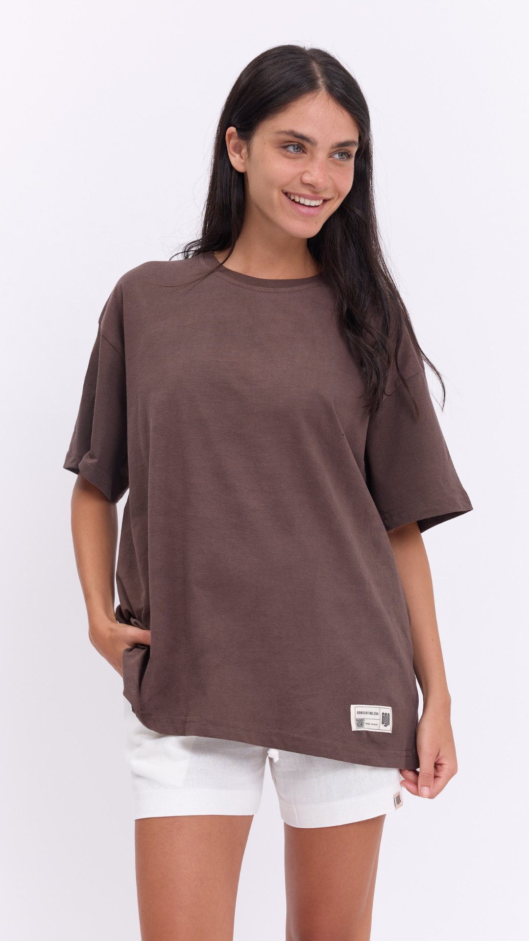 Basic Brown - Oversize T-Shirt