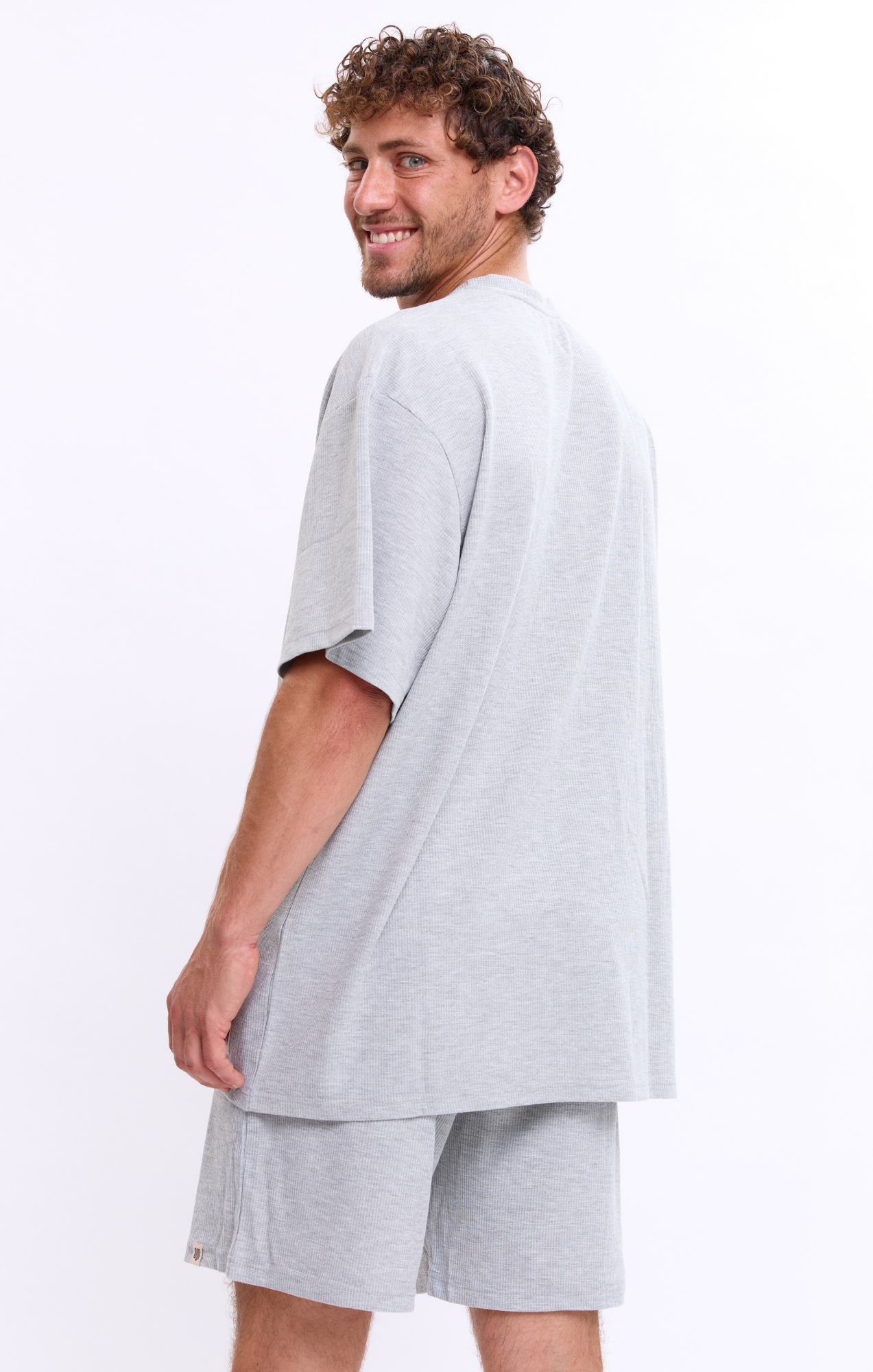 Gray - Waffle T-Shirt