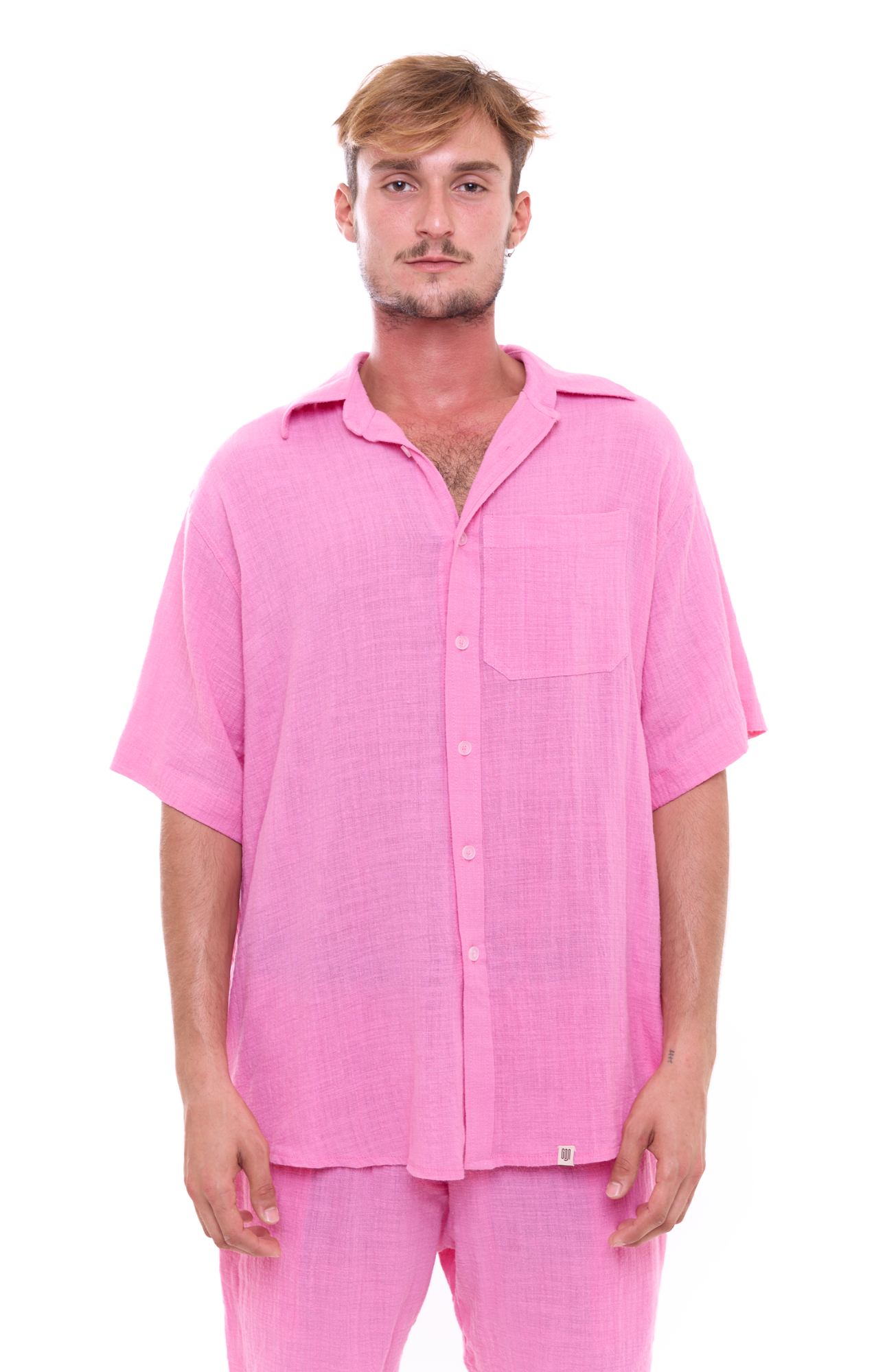Pink - Unisex Oversize Shirt