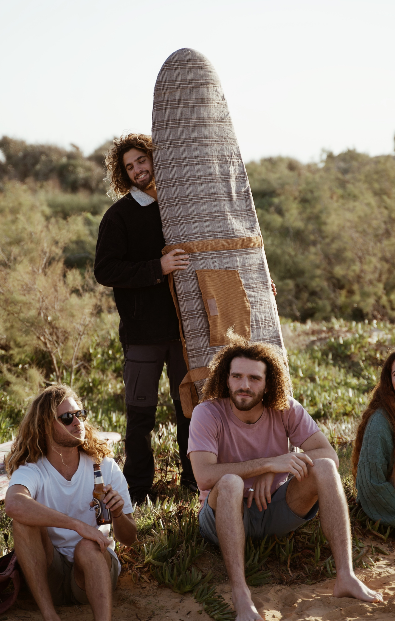 Brown Saba- Surfboard Bag