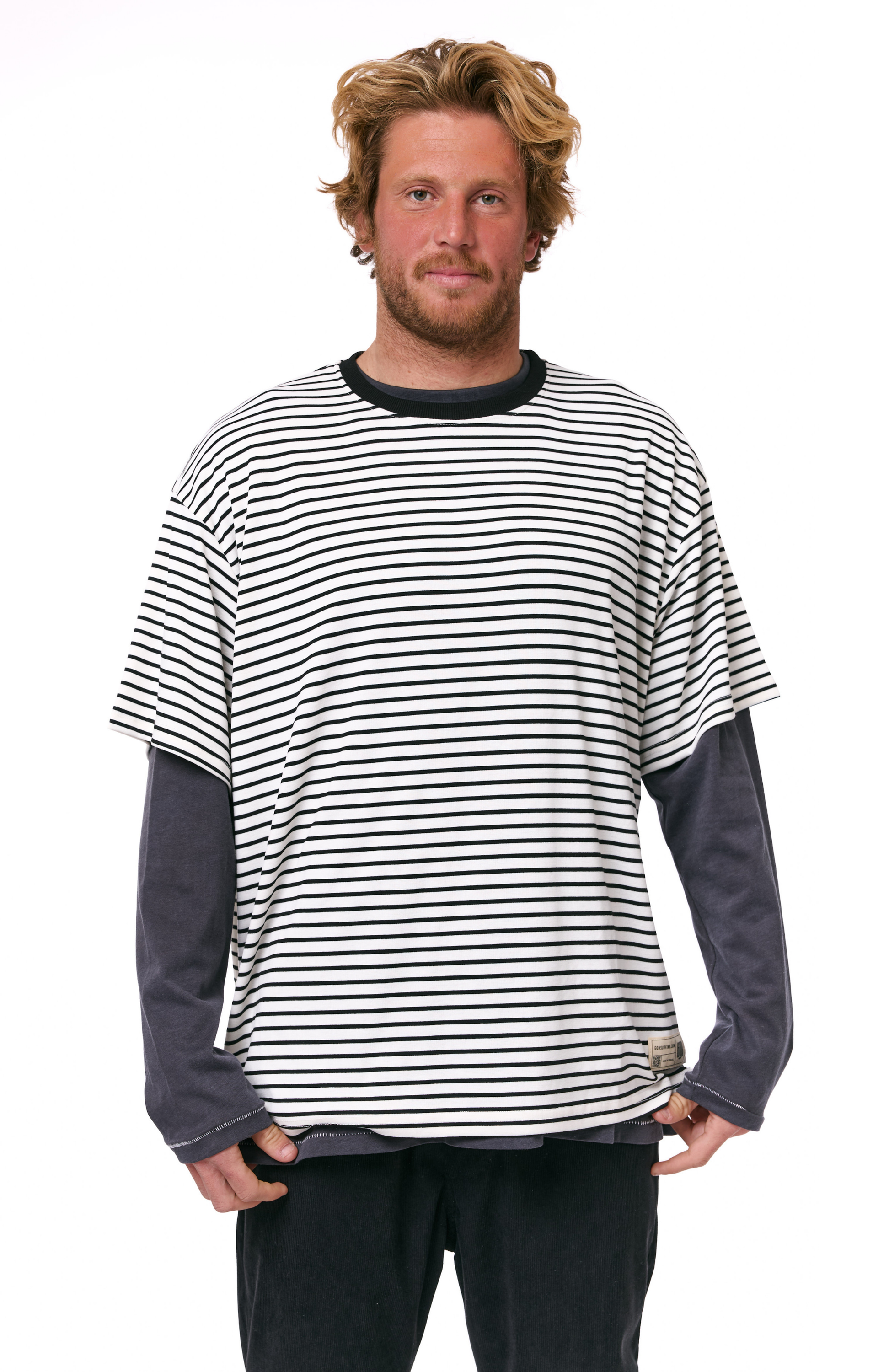 White & Black Stripes T-Shirt