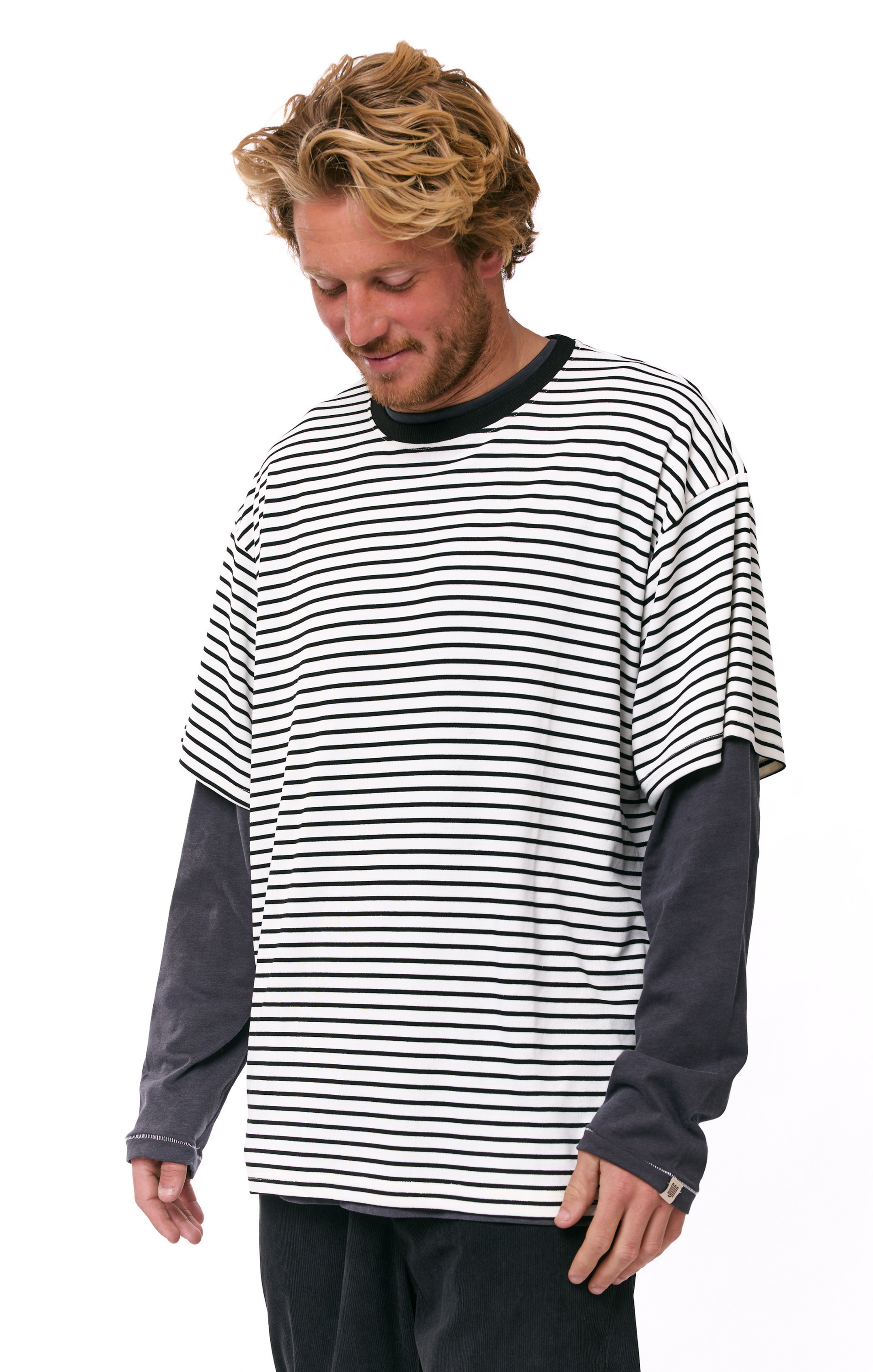 White & Black Stripes T-Shirt