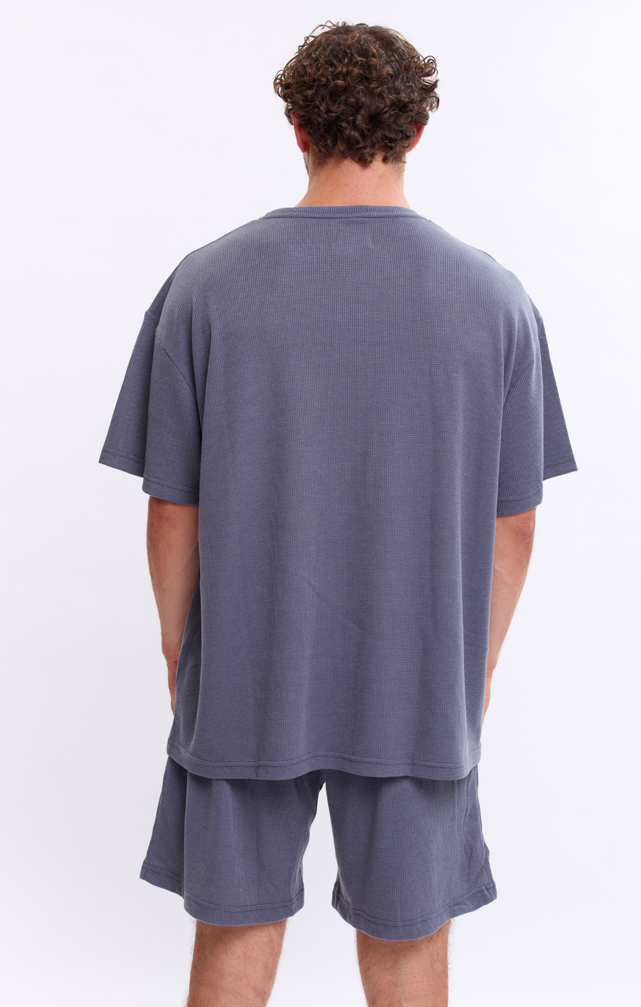 Blue - Waffle T-Shirt