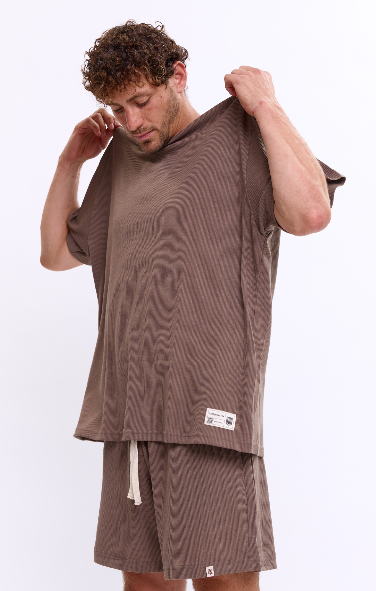 Moka - Waffle T-Shirt