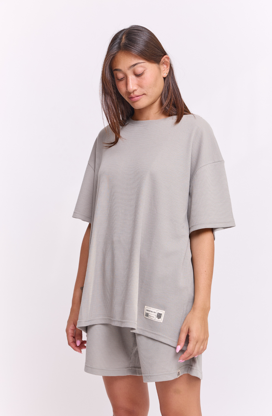 Khaki - Waffle T-Shirt
