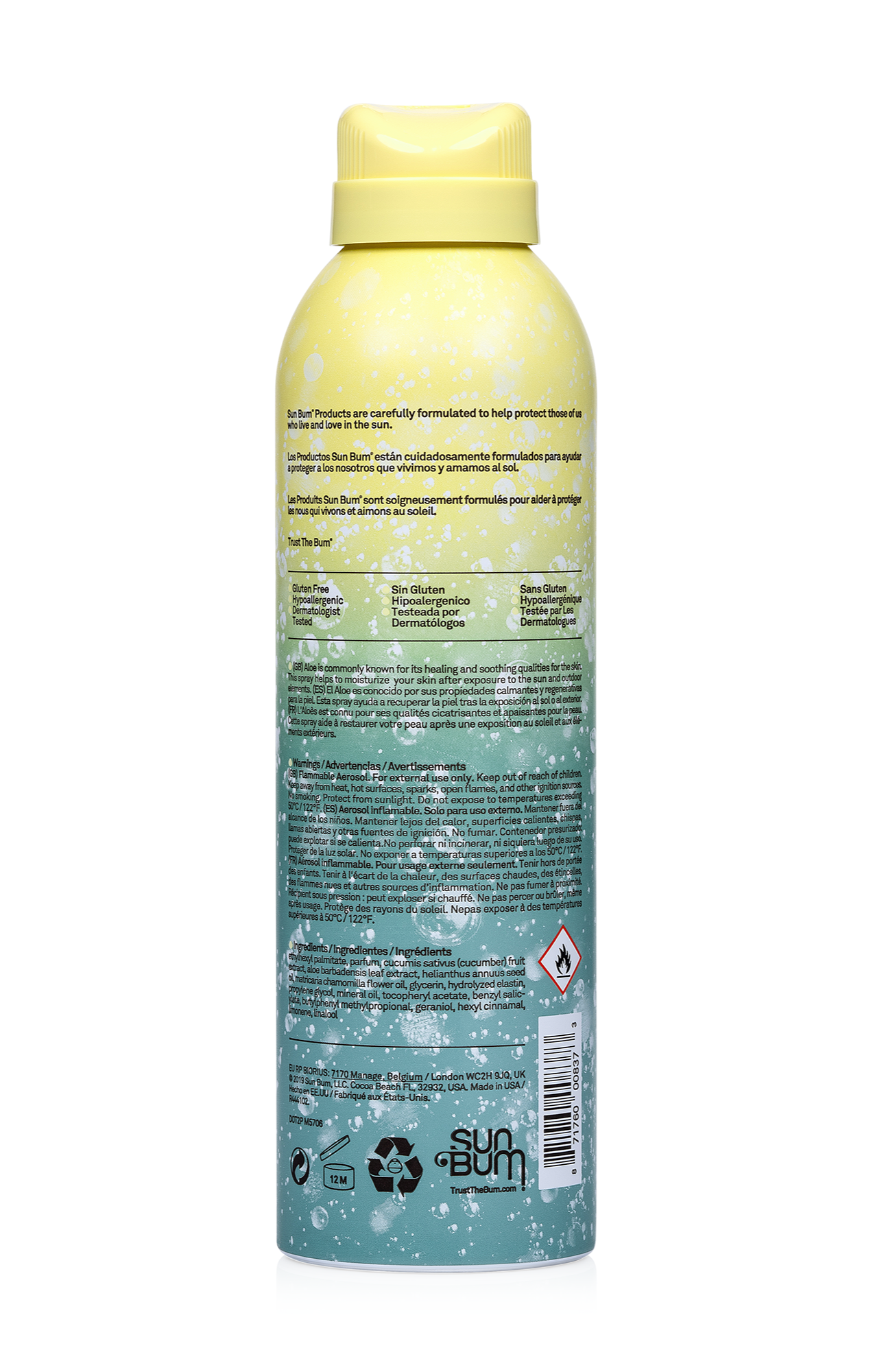 SUN BUM Cool Down After Sun Spray 177 ml