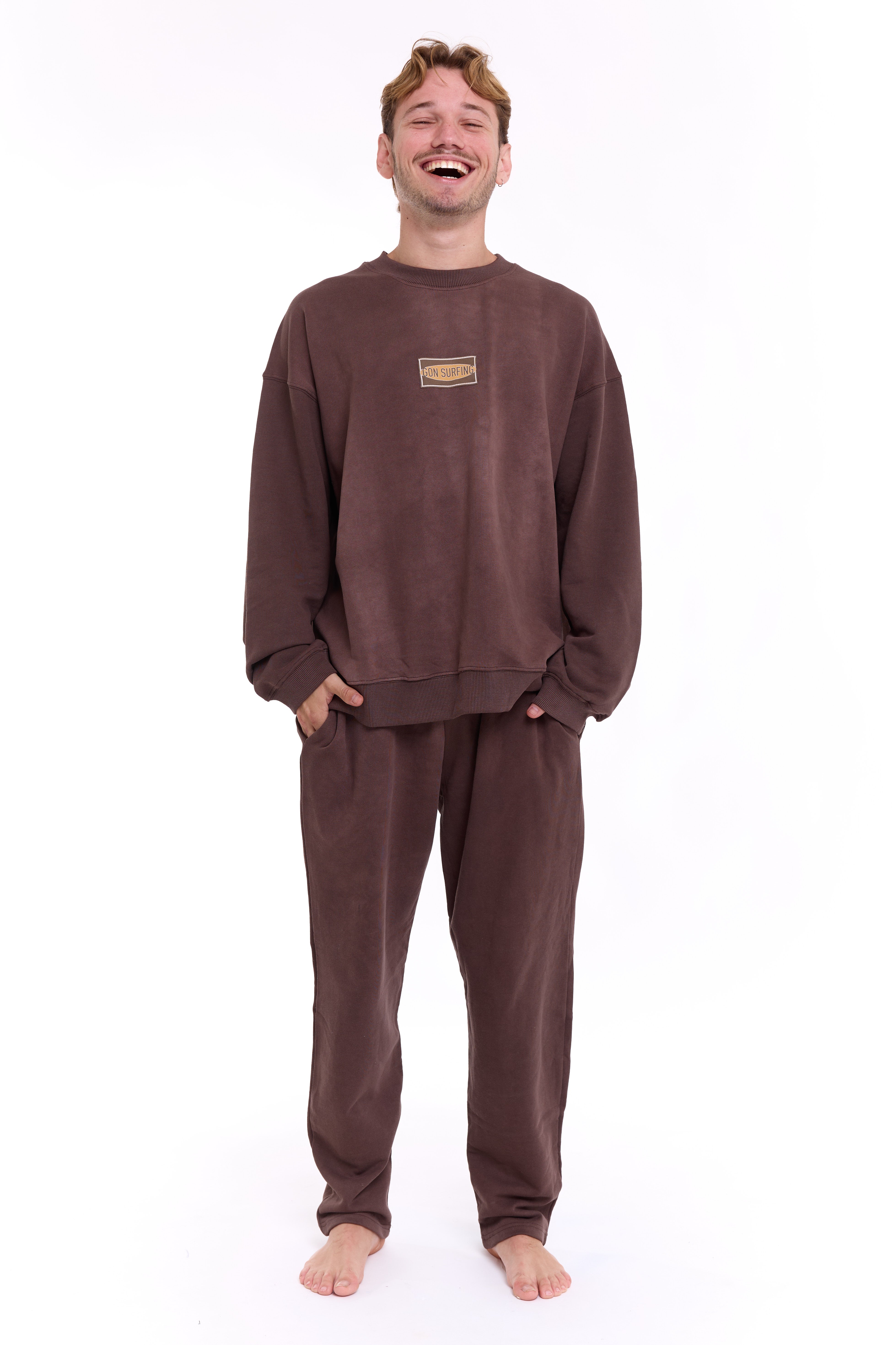 Vintage logo - puter long pants