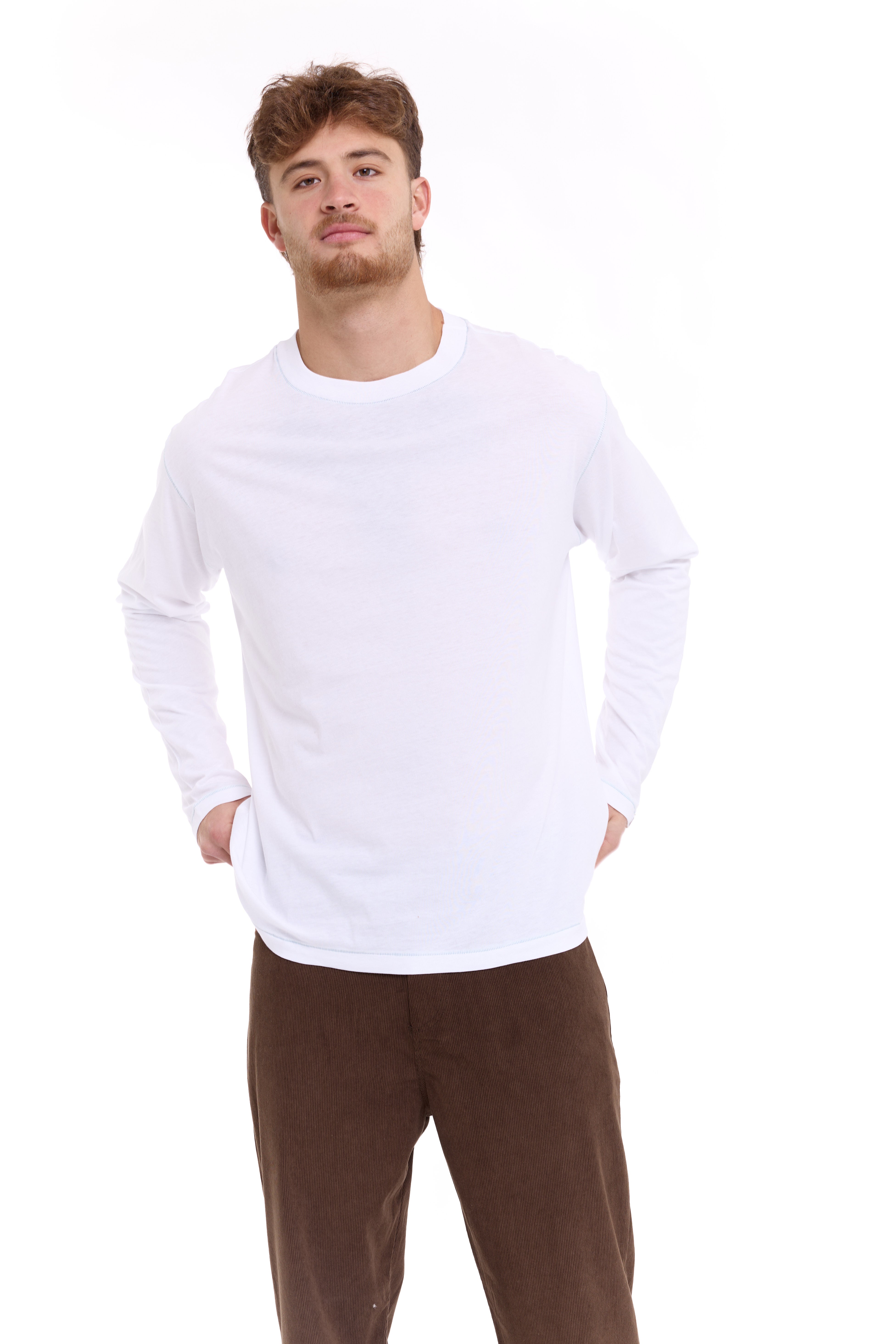 Baggy - corduroy long pants