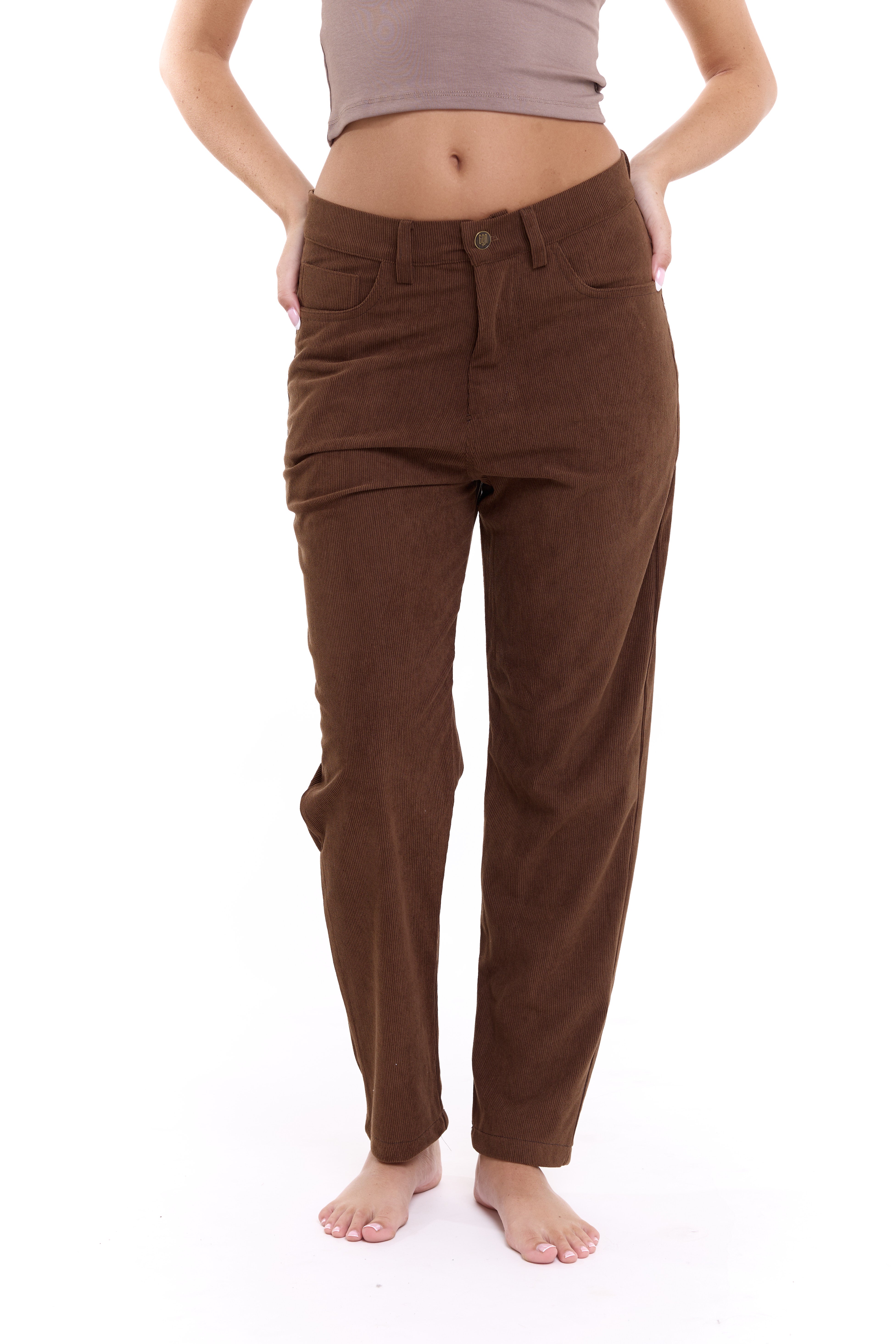 Baggy - corduroy long pants