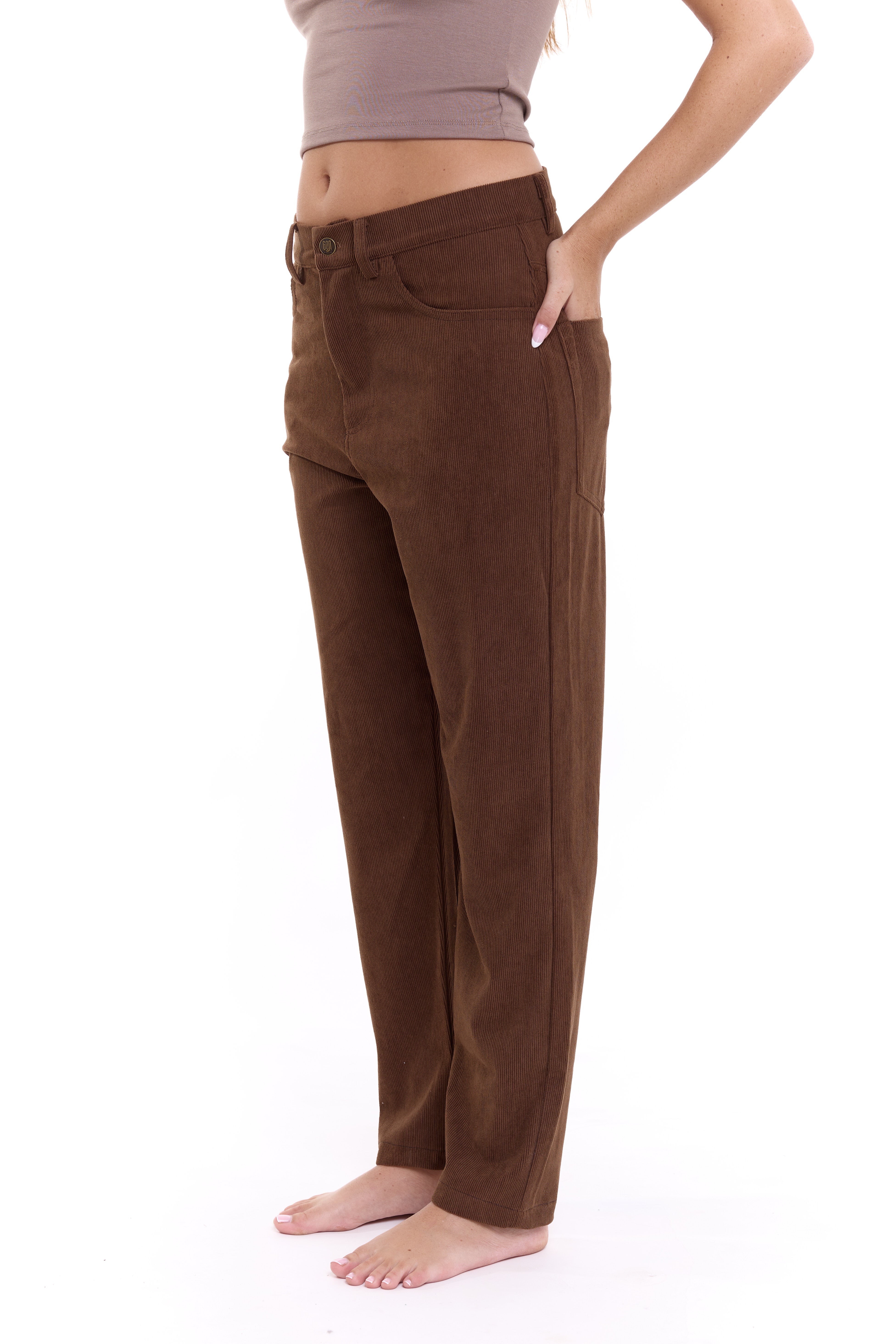 Baggy - corduroy long pants