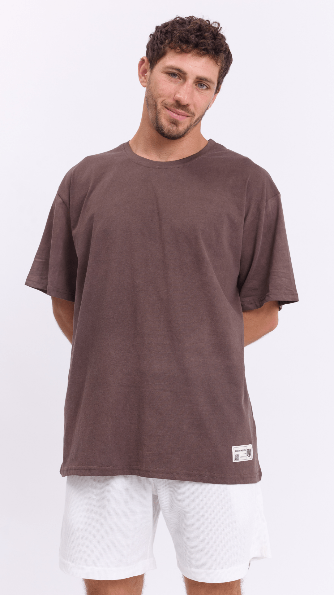 Basic Brown - Oversize T-Shirt - GONSURFING