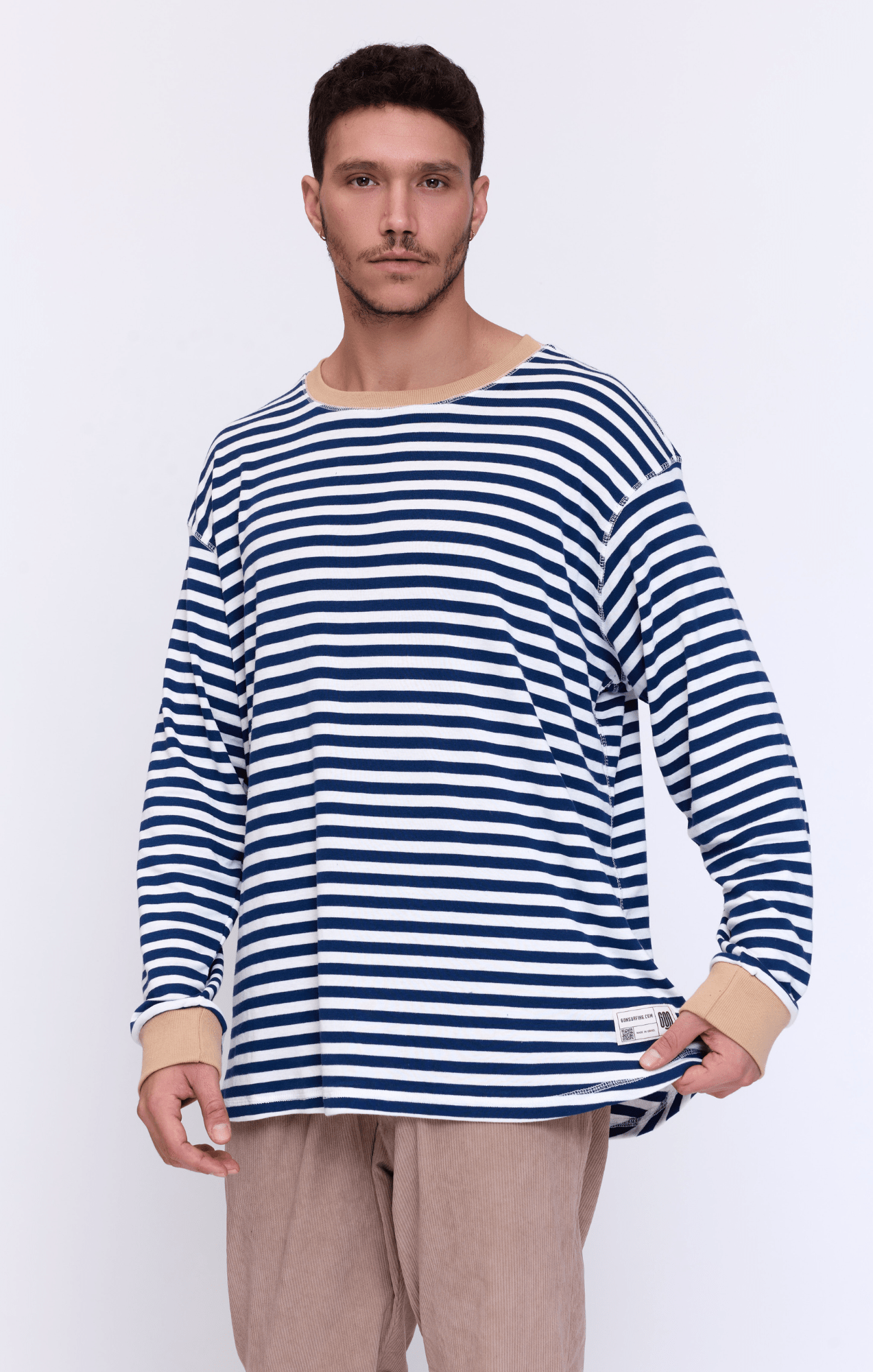 Blue Stripes - Long Shirt - GONSURFING