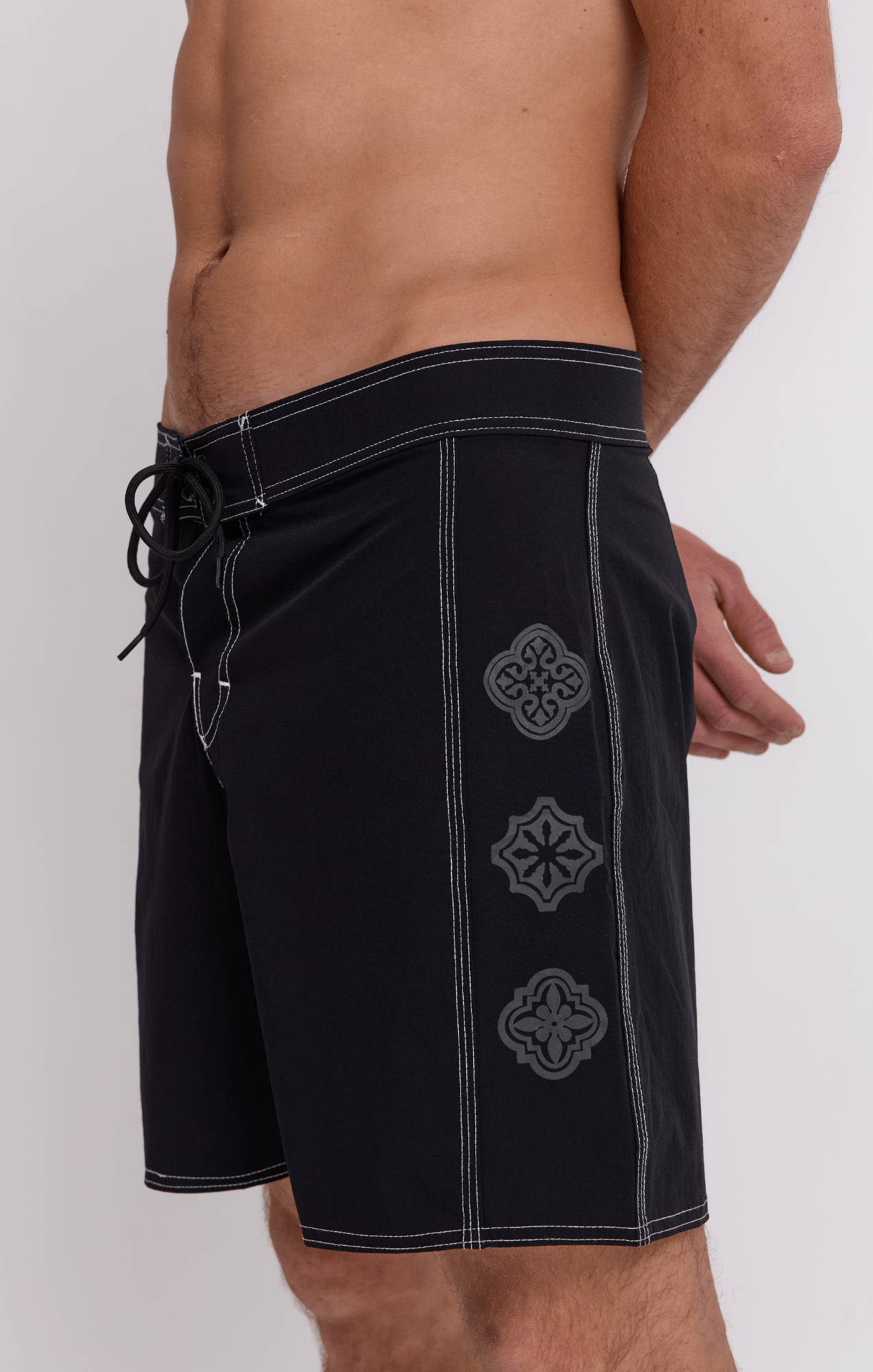 Boardshort - Black Morocco - GONSURFING
