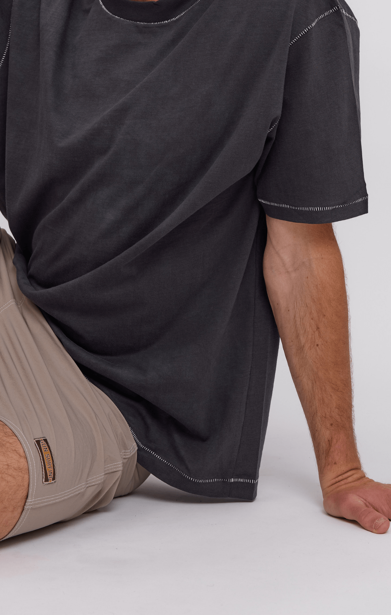 Boardshort - Greenish beige - GONSURFING