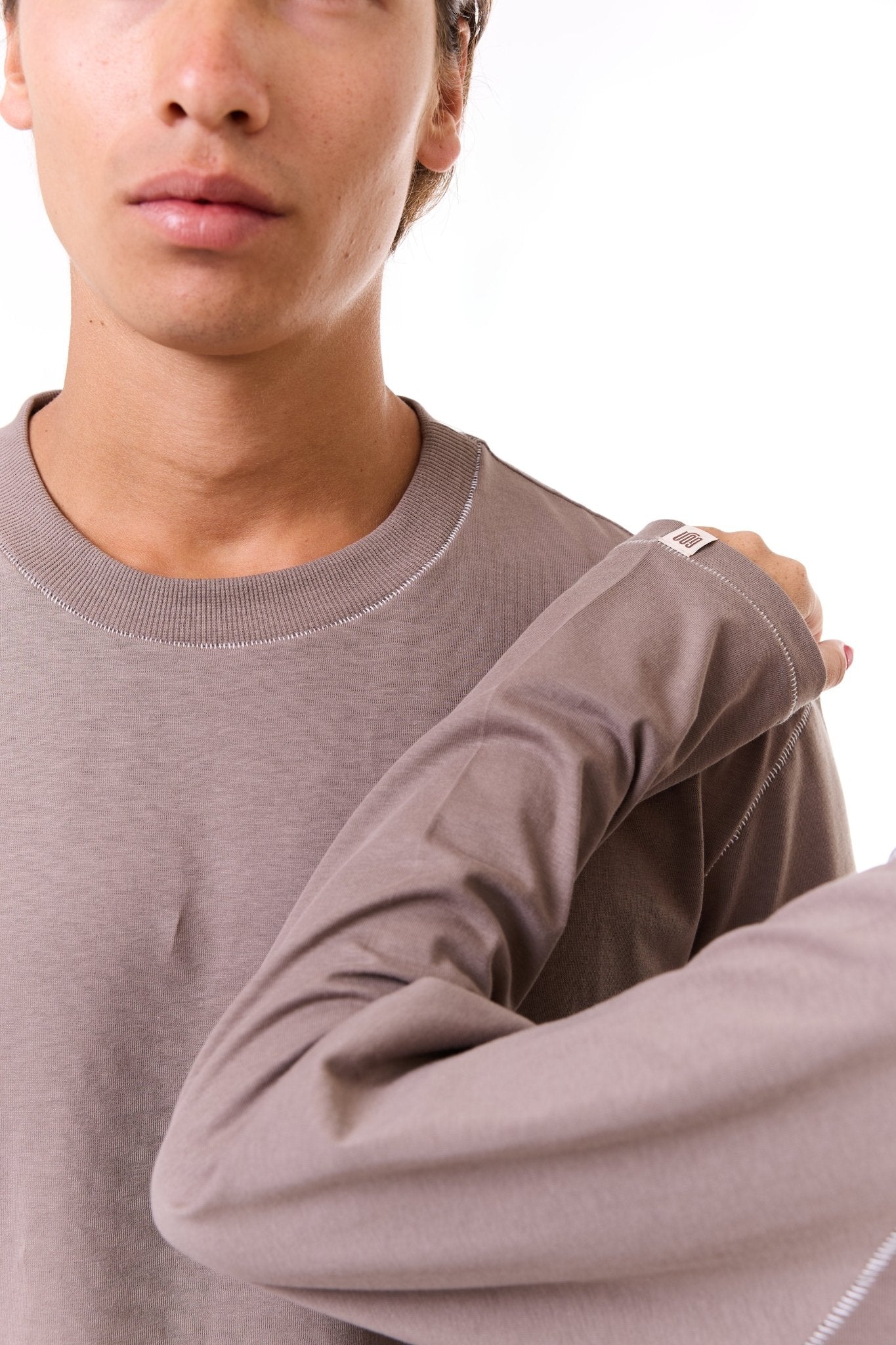 Camel - stitches long sleeves - GONSURFING