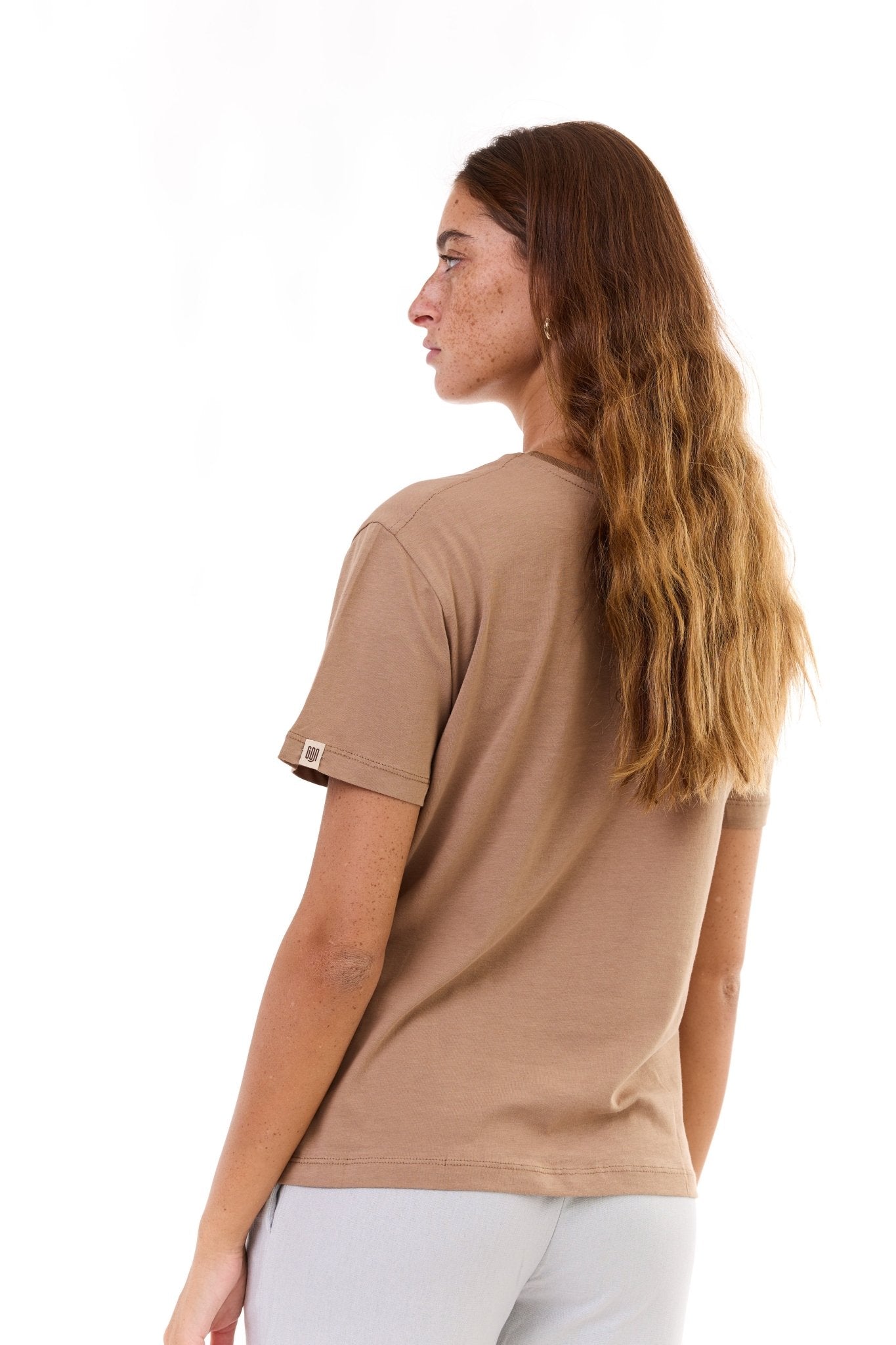 Camel - women t-shirt - GONSURFING