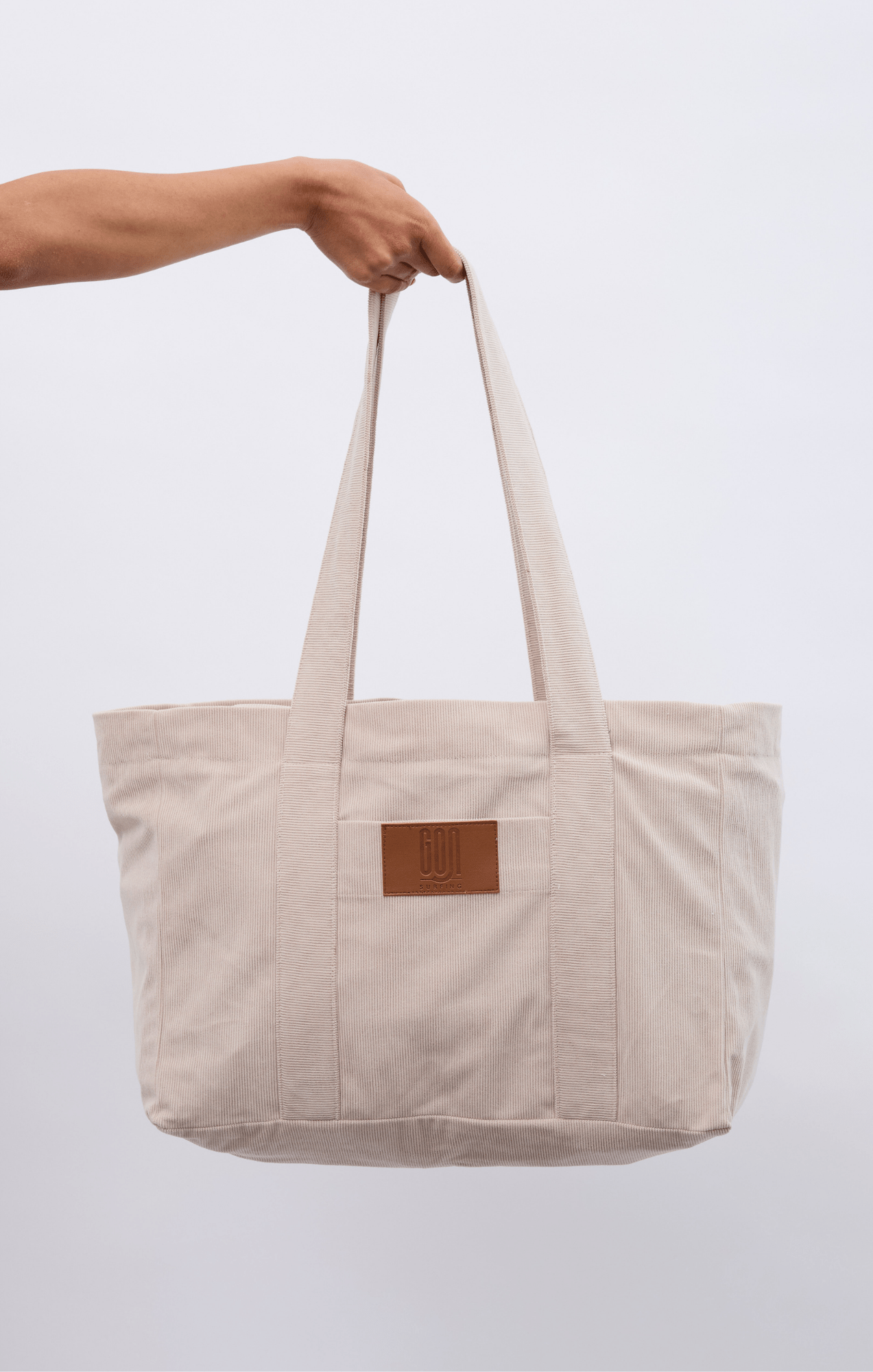Cream - Corduroy Bag - GONSURFING