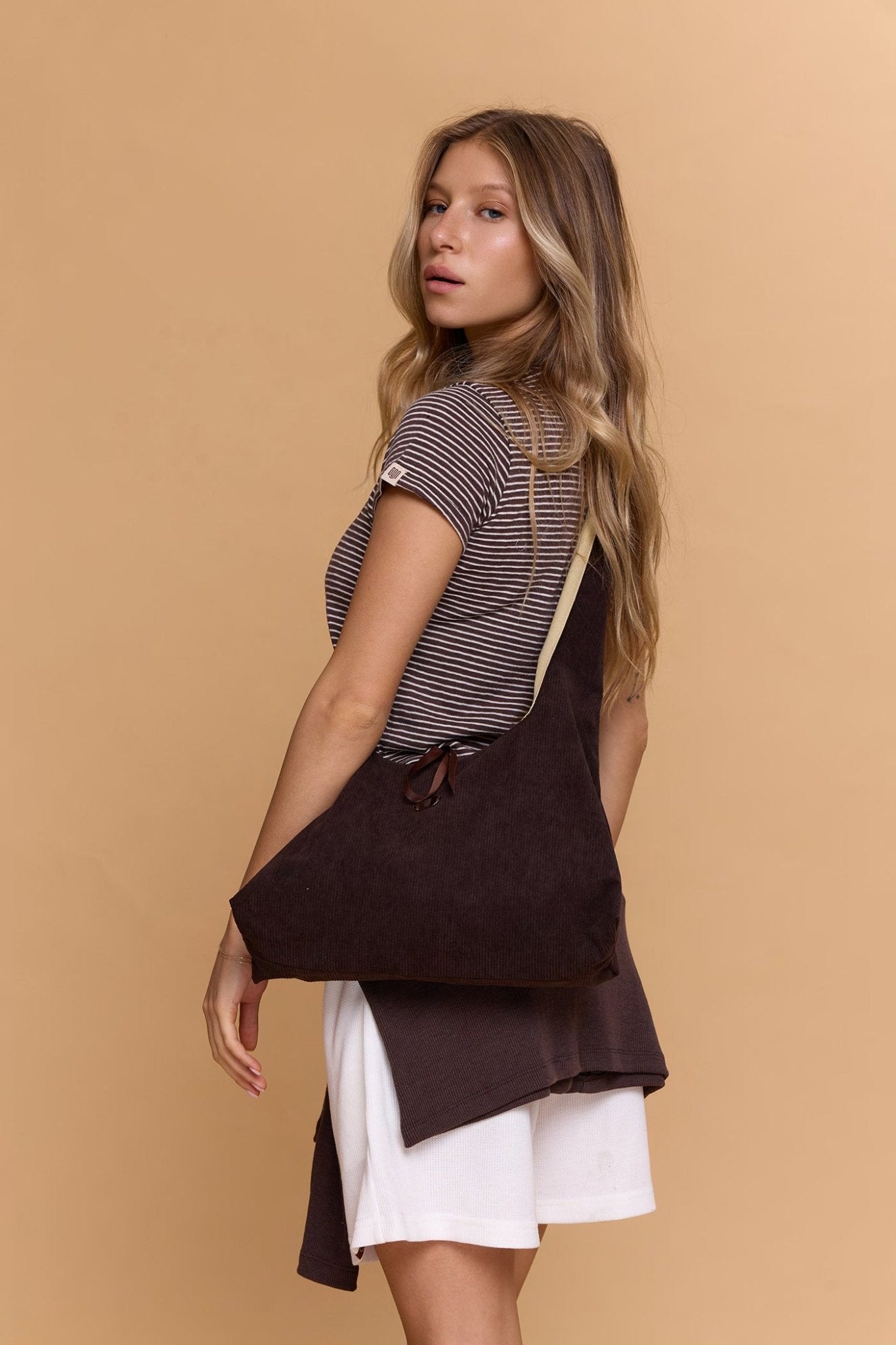 Crossbody bag - Brown / butter - GONSURFING