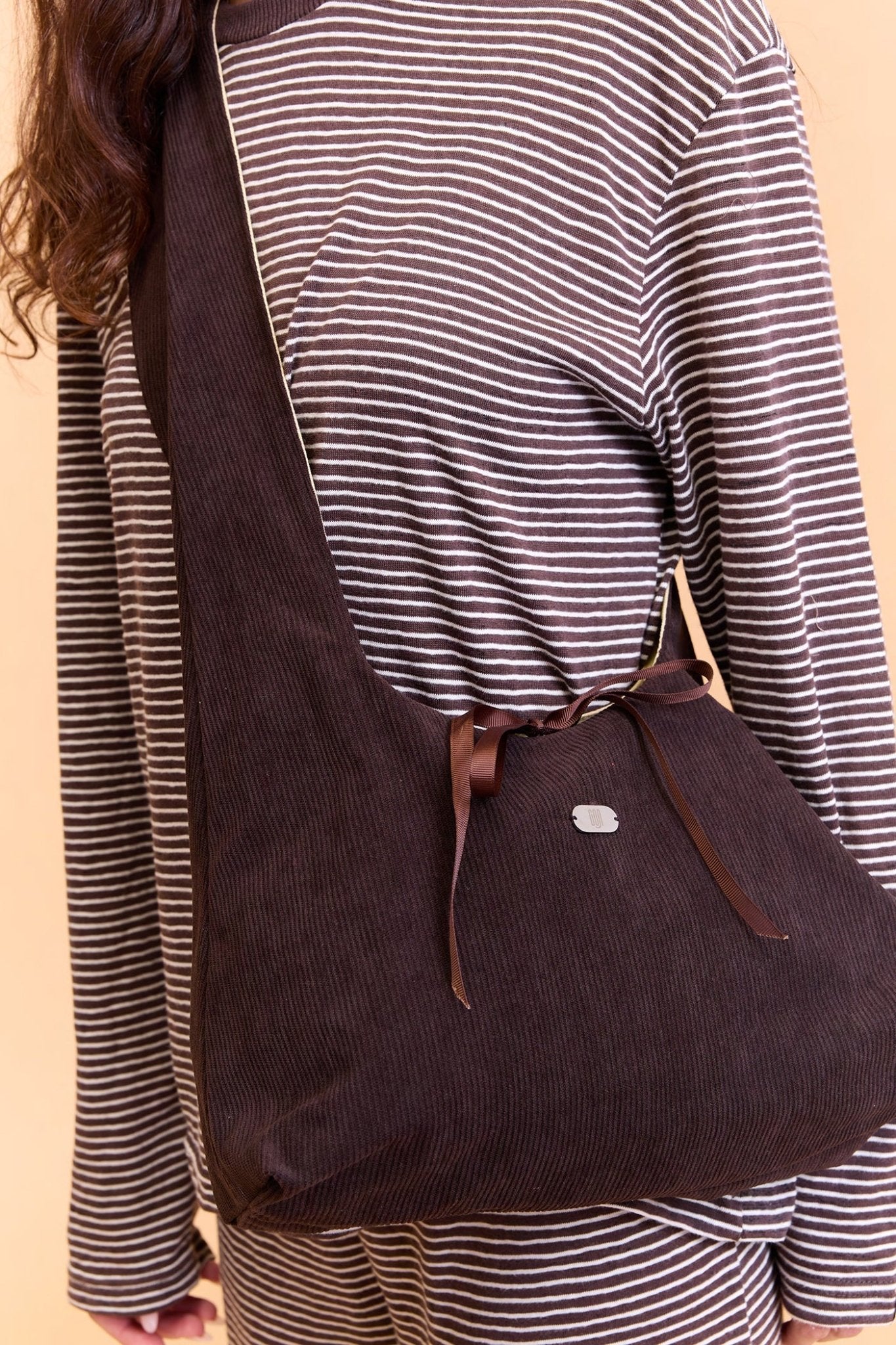 Crossbody bag - Butter / brown - GONSURFING