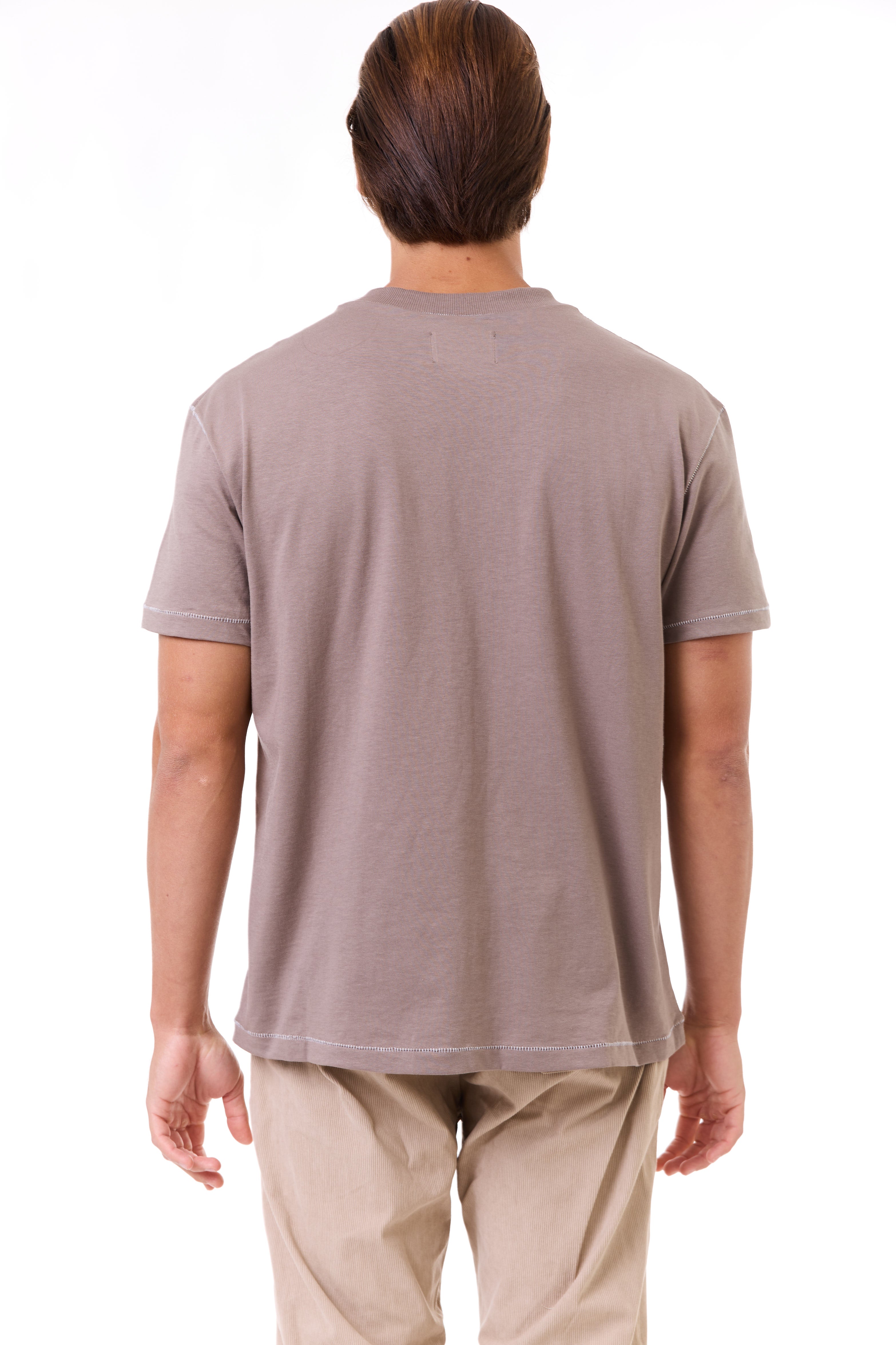 Camel - stitches t-shirt
