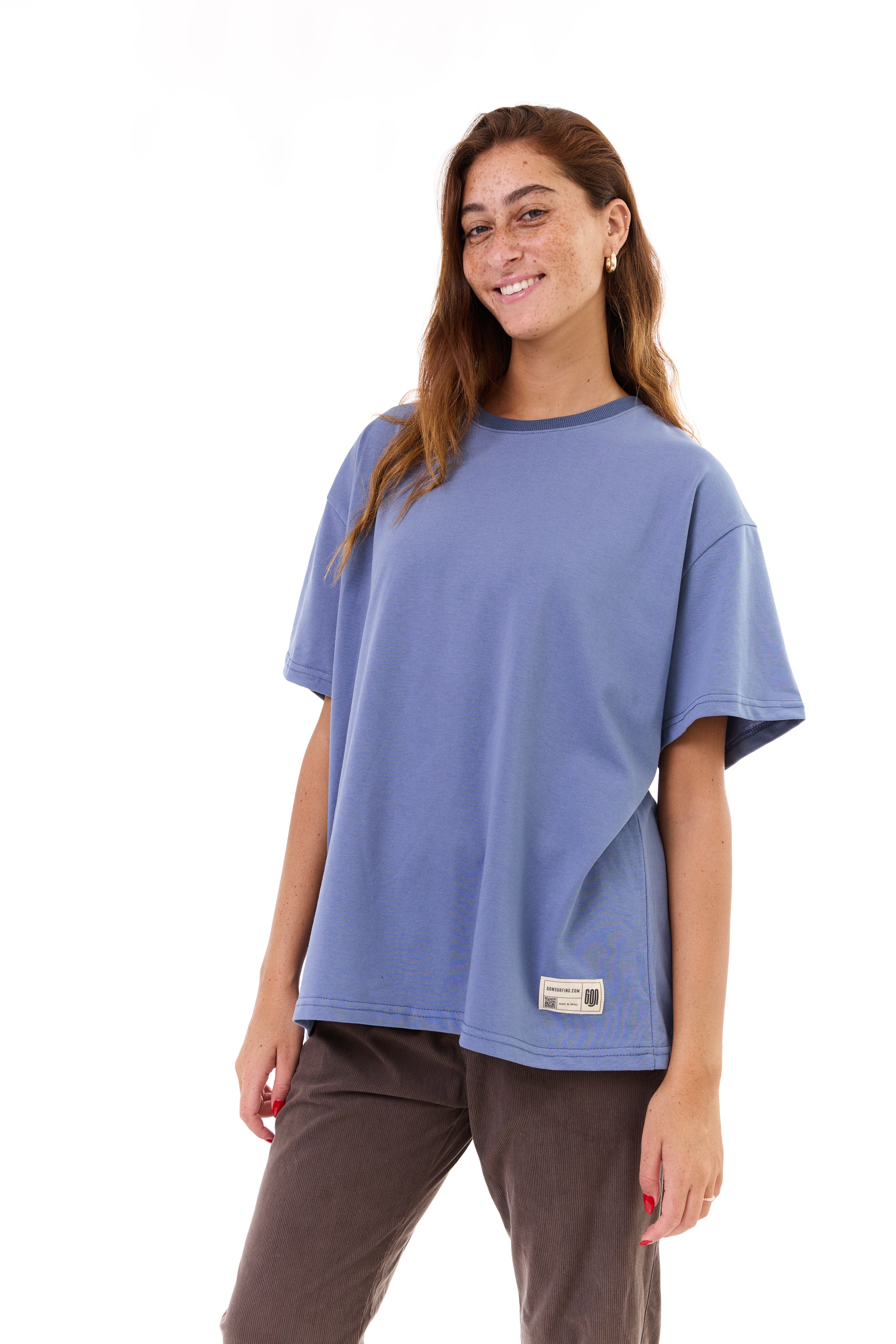 Basic Blue- oversized t-shirt