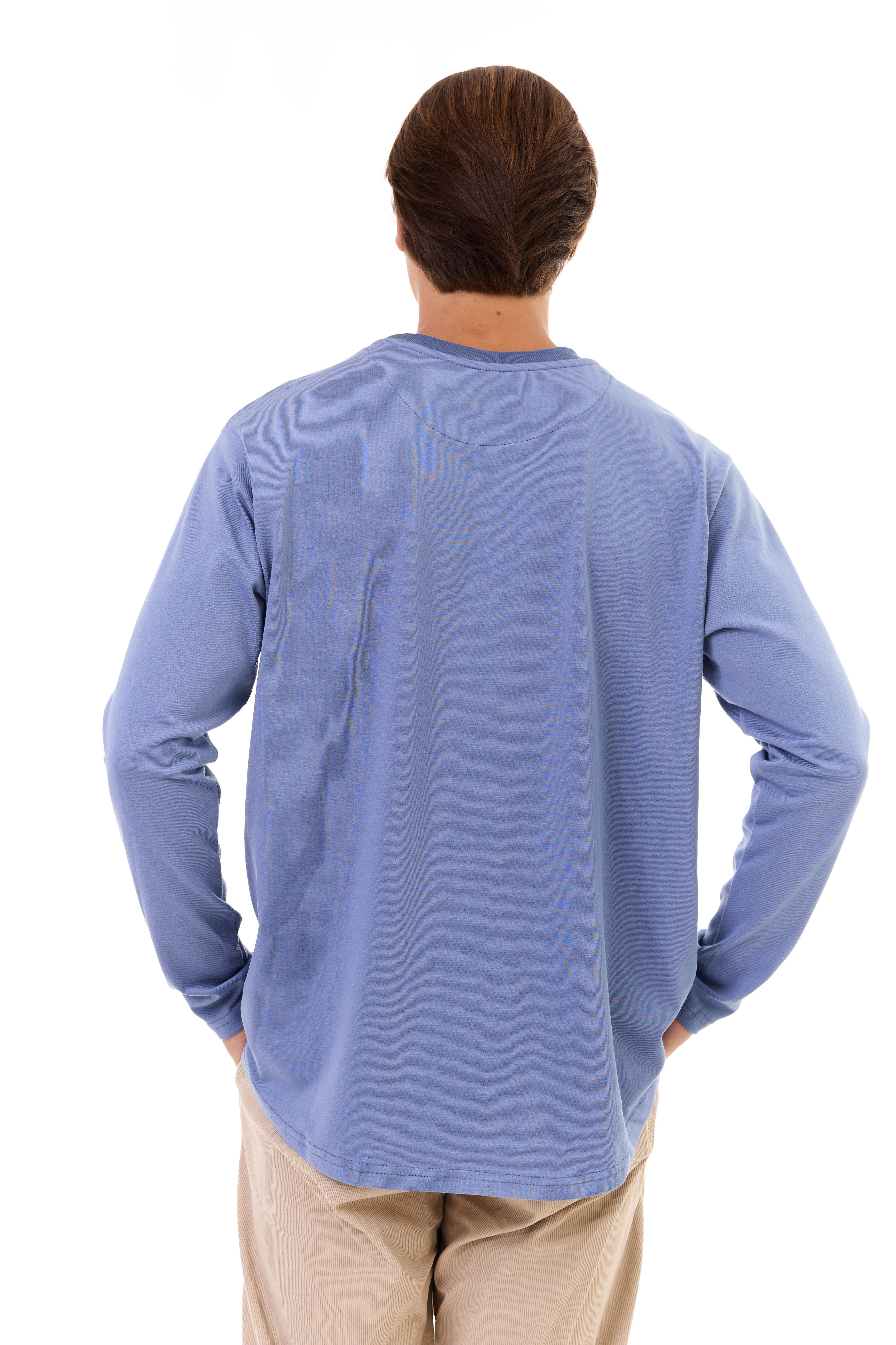 Basic Blue- oversized long sleeves