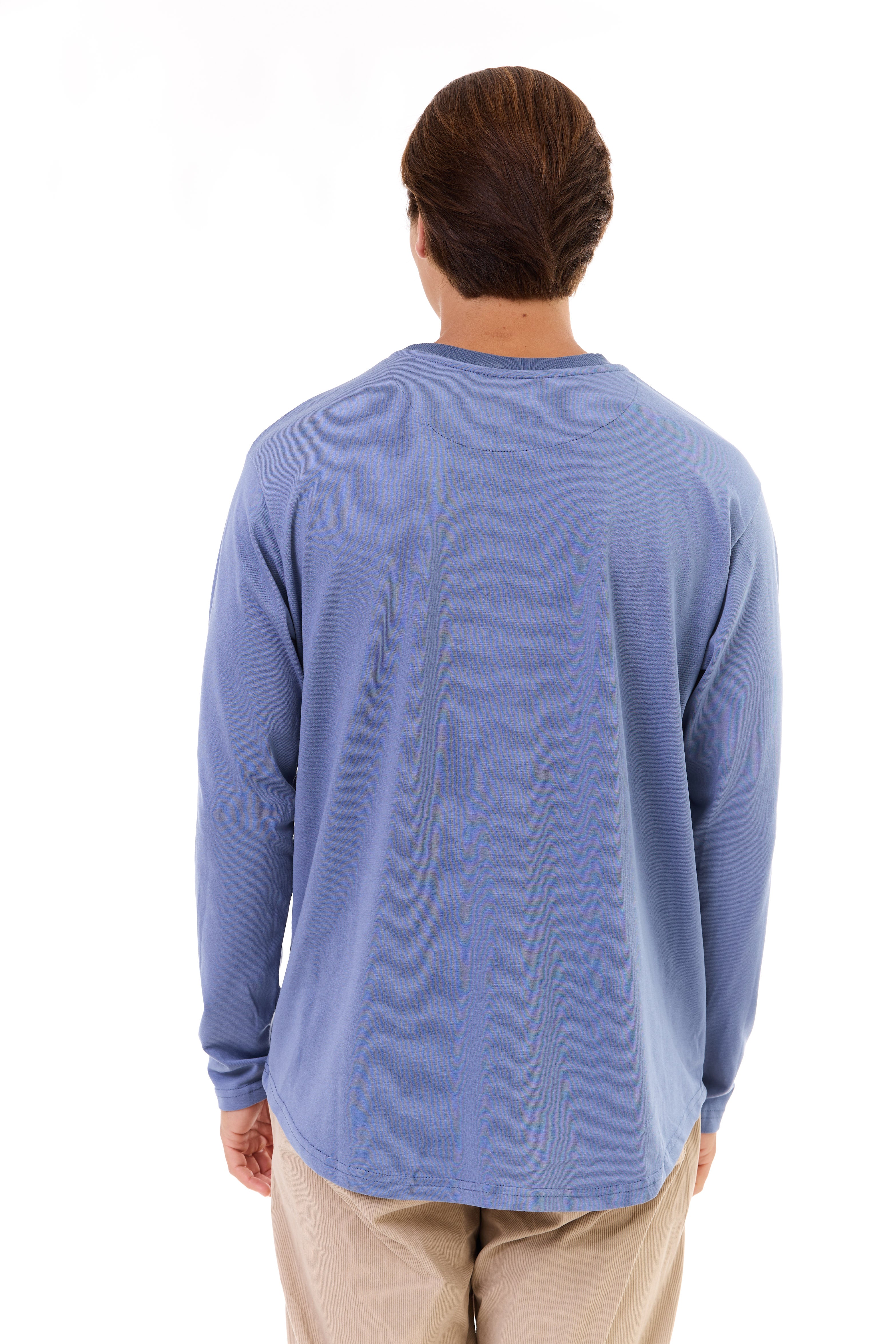 Basic Blue- oversized long sleeves