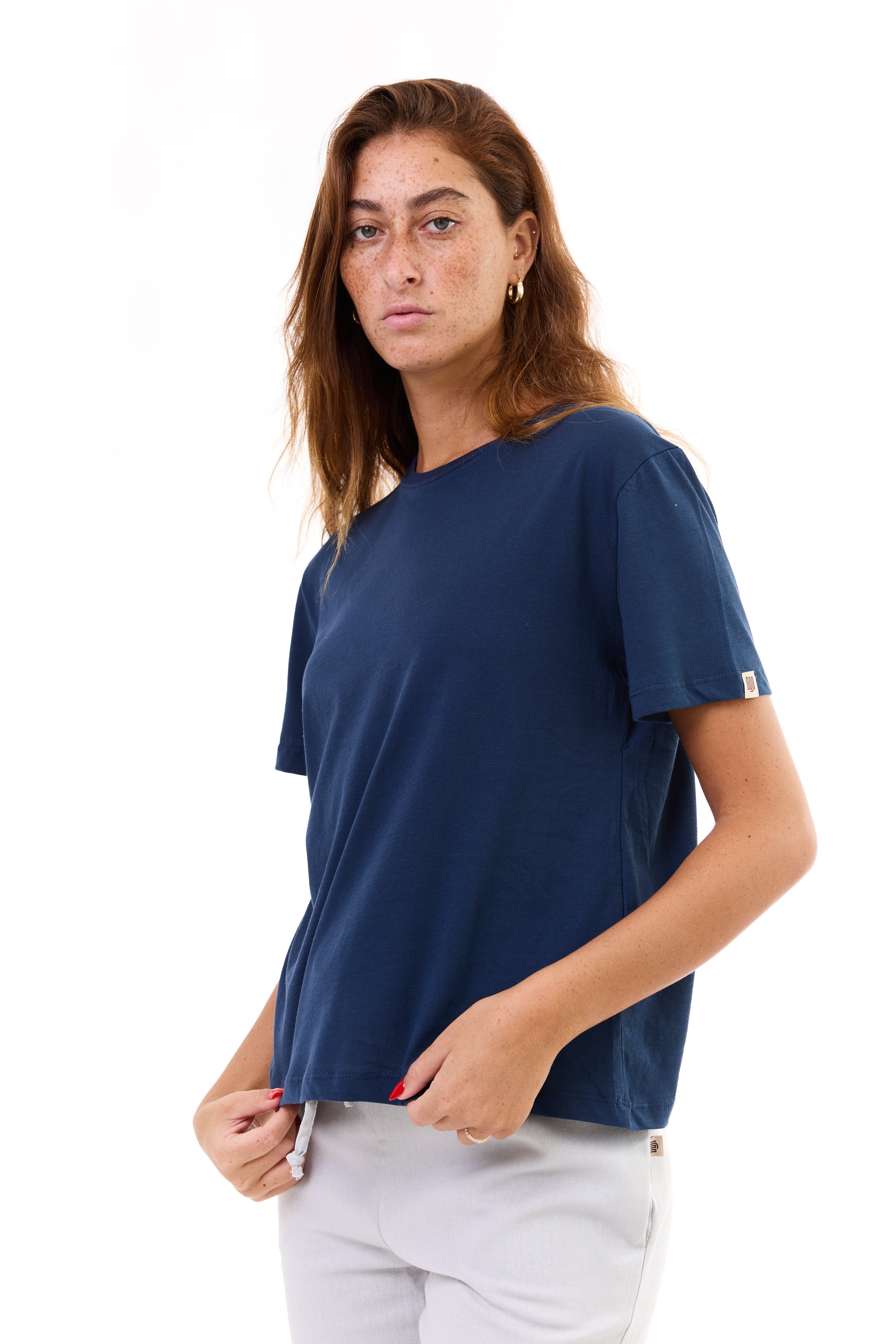 Navy blue - women t-shirt