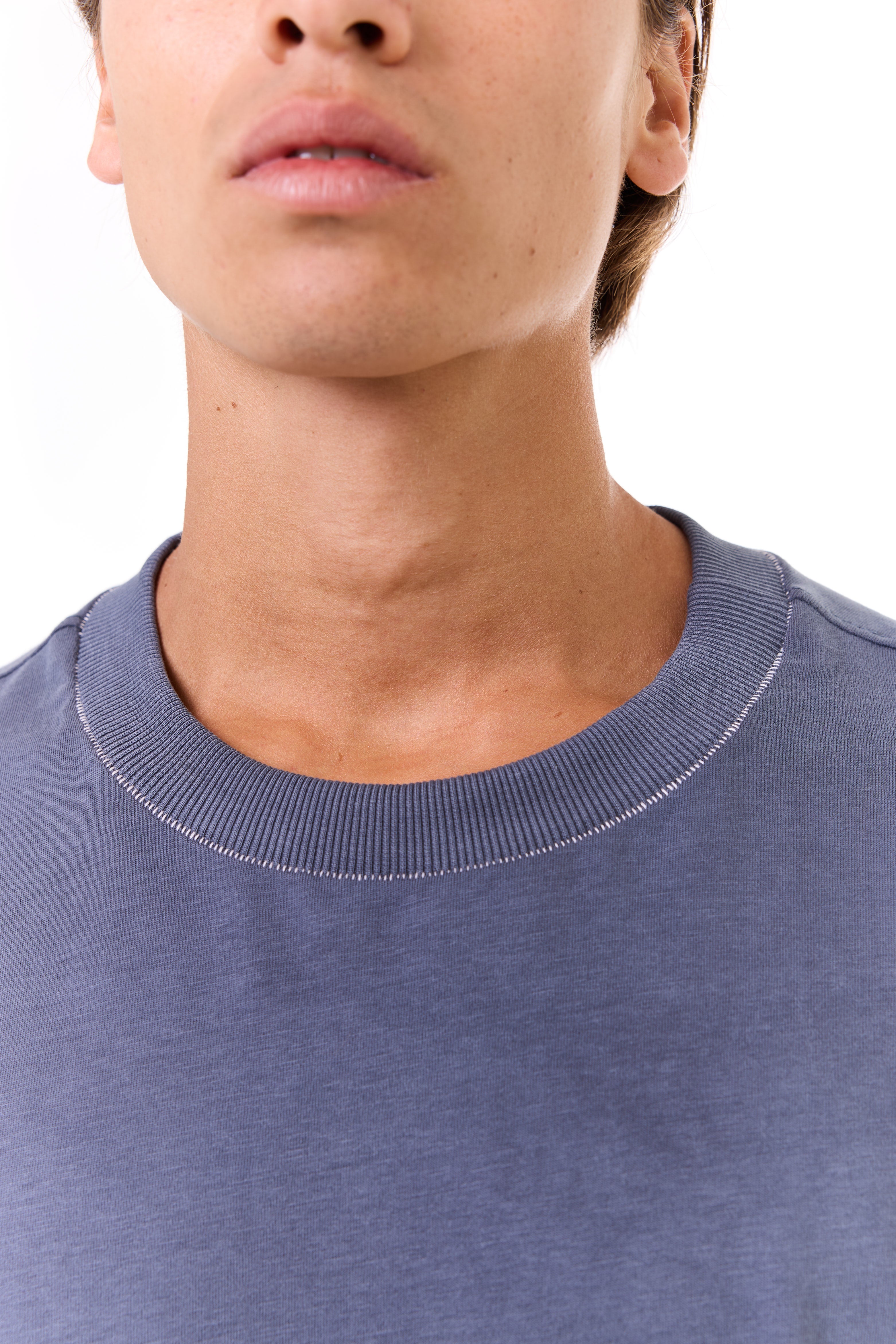 Gray wash- stitches long sleeves