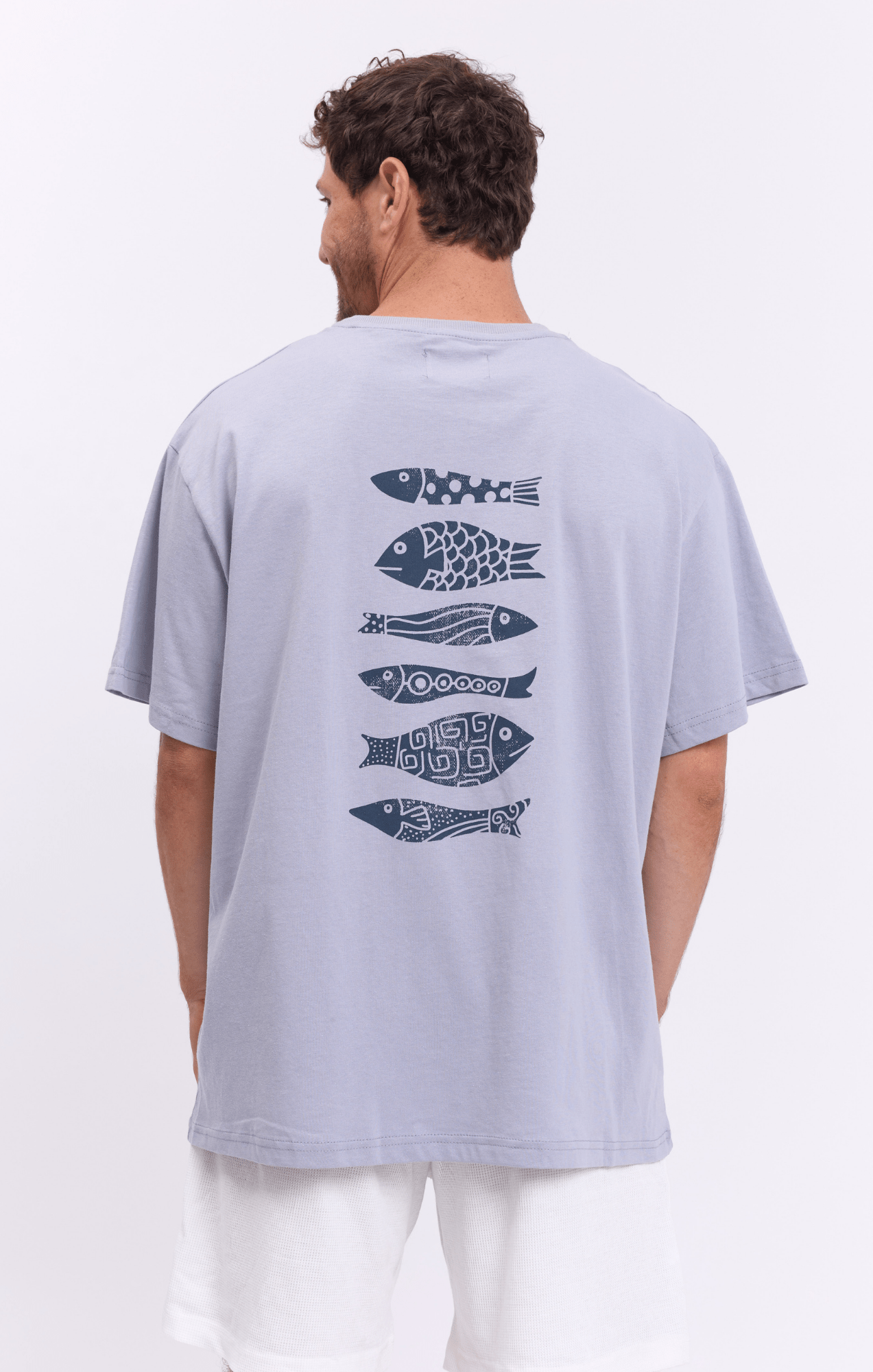 Greek fish - Oversize T-Shirt - GONSURFING