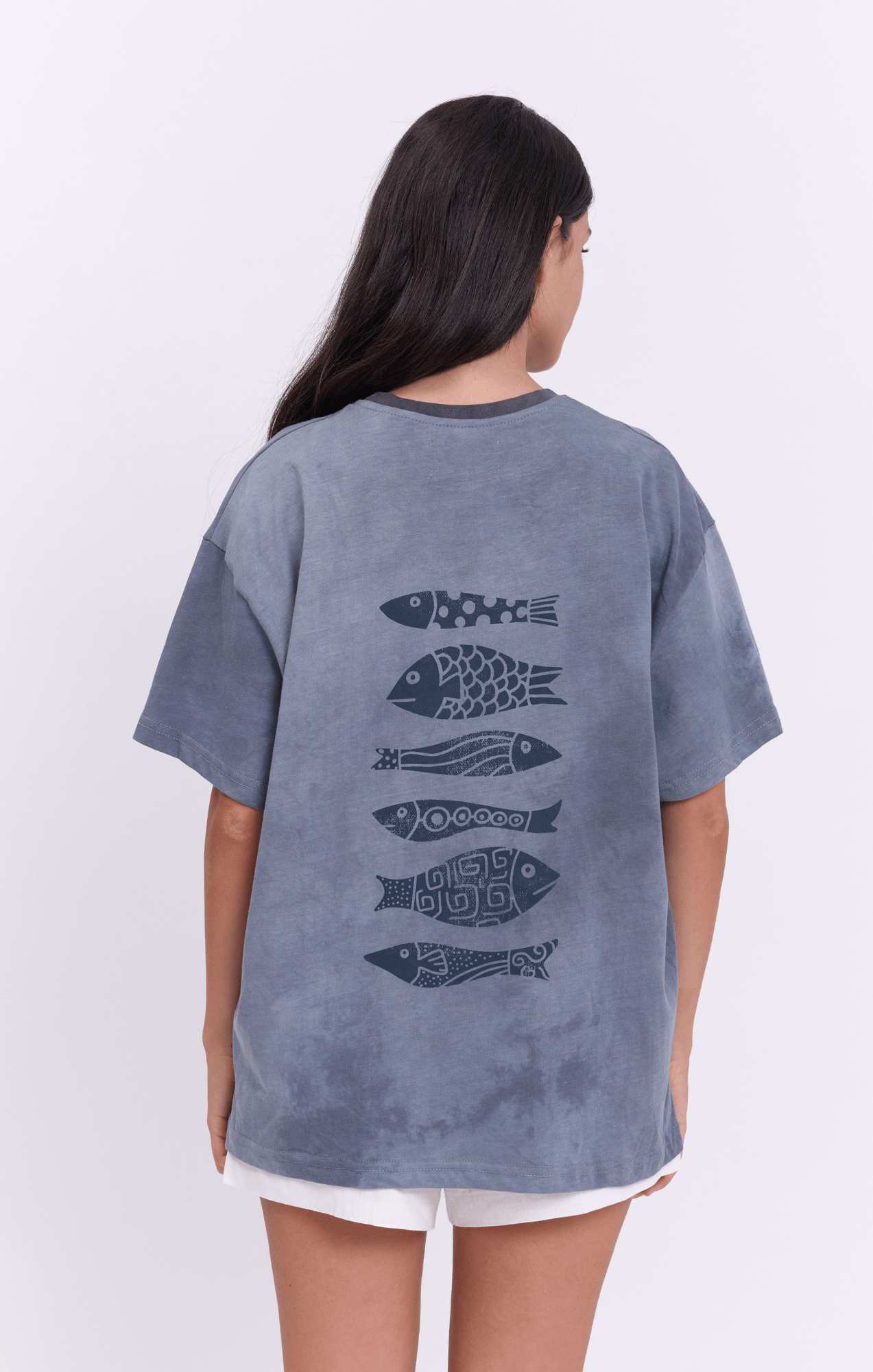 Greek fish - Oversize T-Shirt - GONSURFING